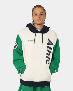 Starter Athletic Panel Hoodie Navy/Green suitable for sports games