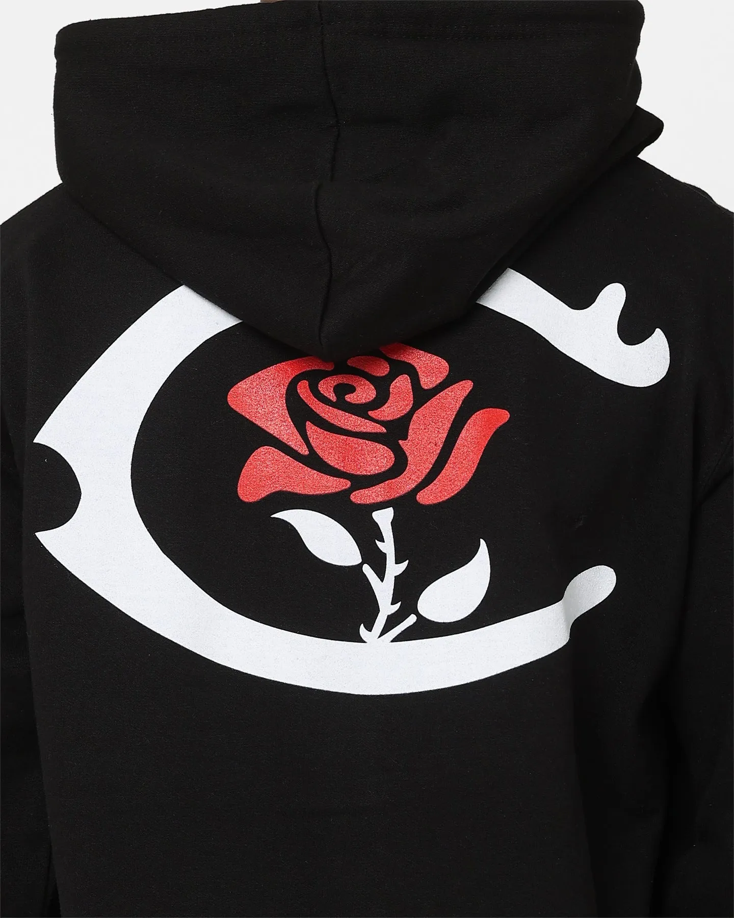 casual lunch Carre C-Rosa Classic Hoodie Black