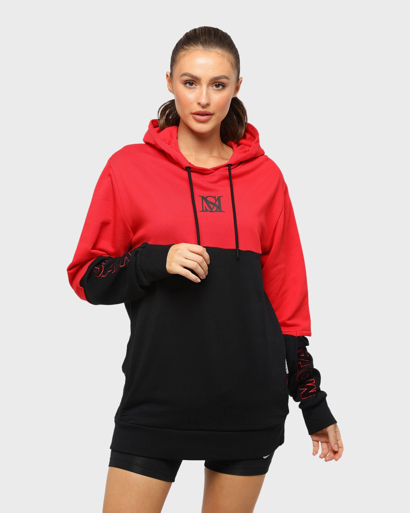 Soft Shell Layered Saint Morta Justice New Age Hoody V2 Red/Black