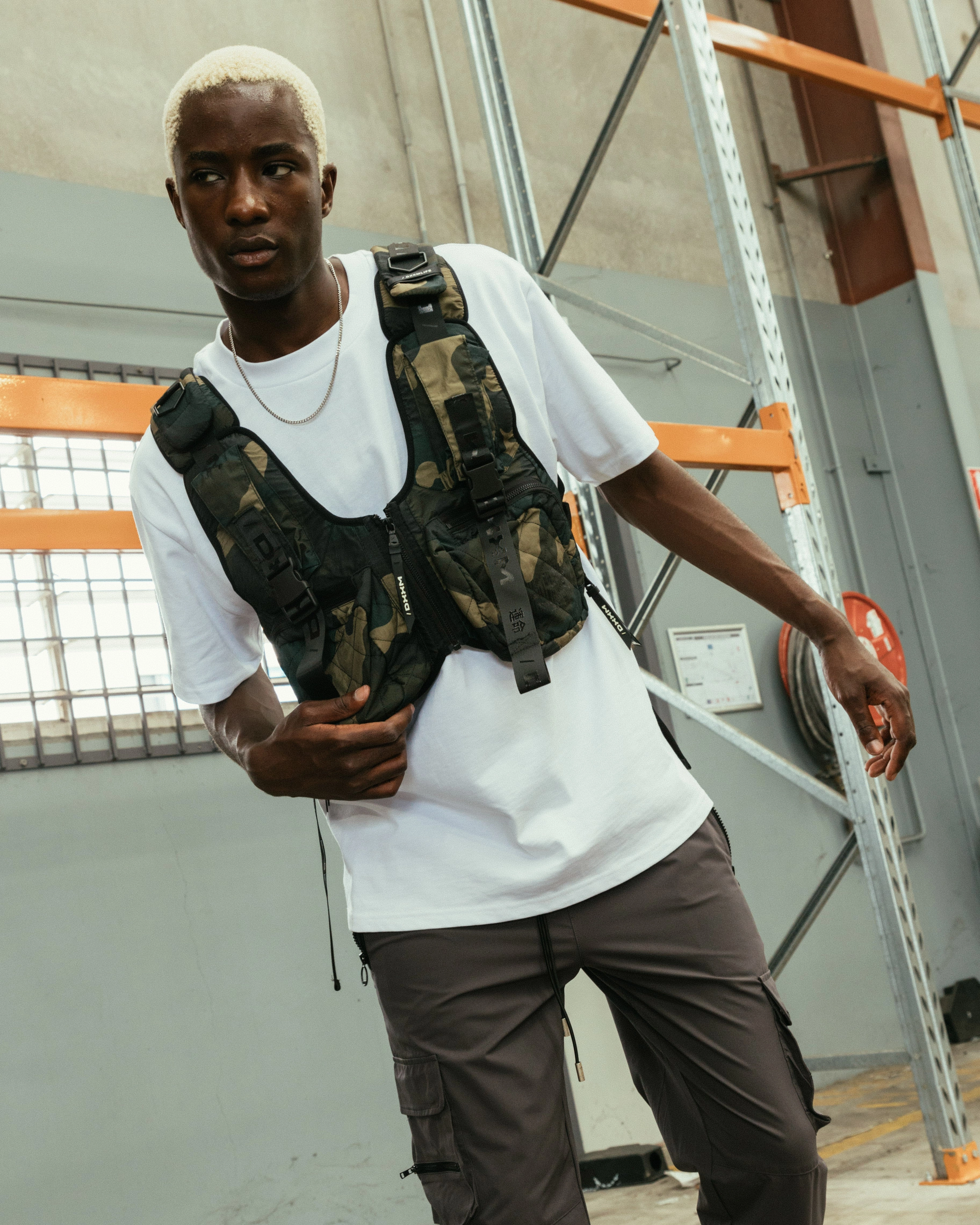 Urban Motion High-Tech Protection DXXMLIFE L-3 A Chain$aw Utility Vest Woodland Camo
