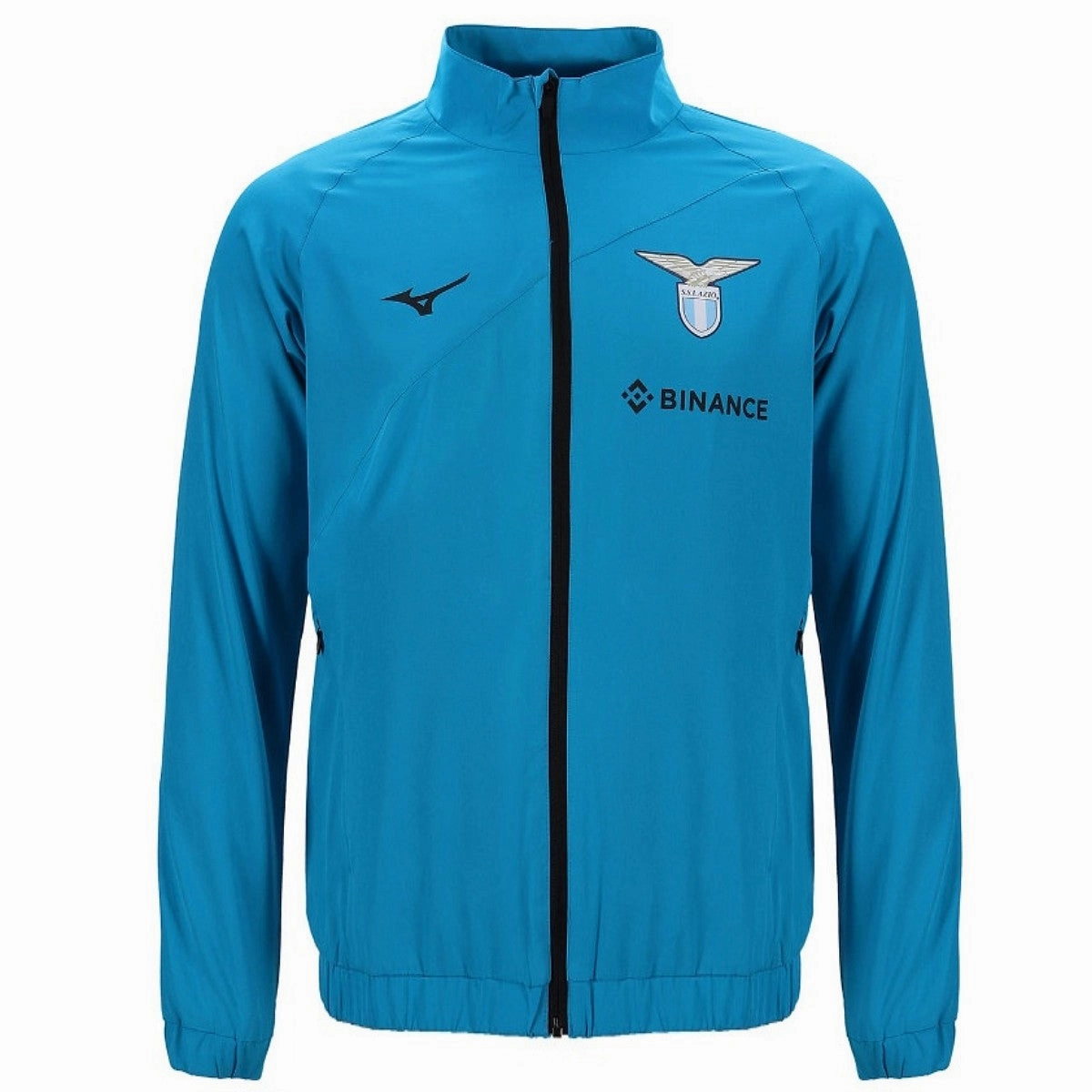 SS Lazio light blue presentation Soccer tracksuit 2022/23 - Mizuno OdorResistant Blend Matching pieces