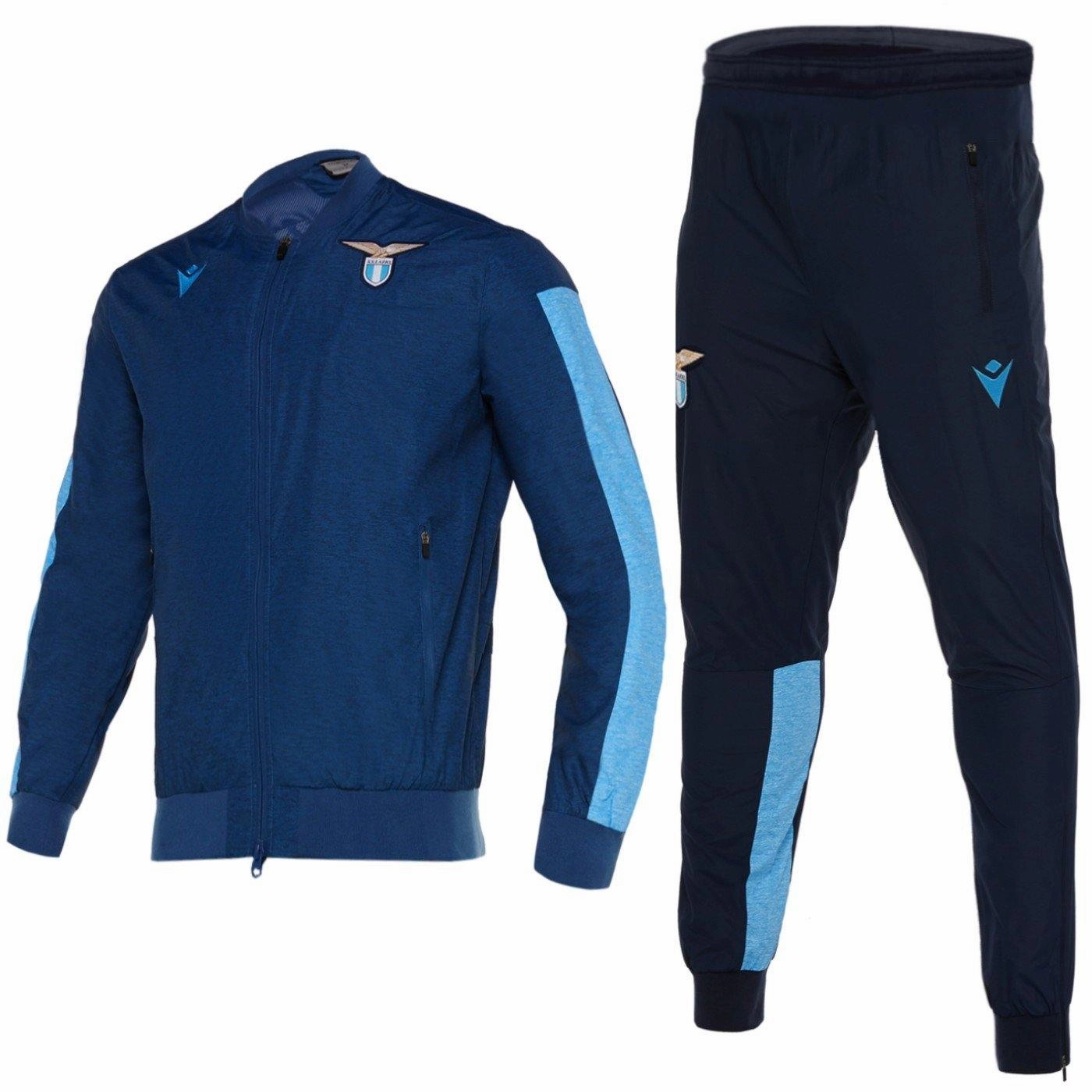 Outdoor Gear Functional SS Lazio presentation soccer tracksuit 2019/20 - Macron