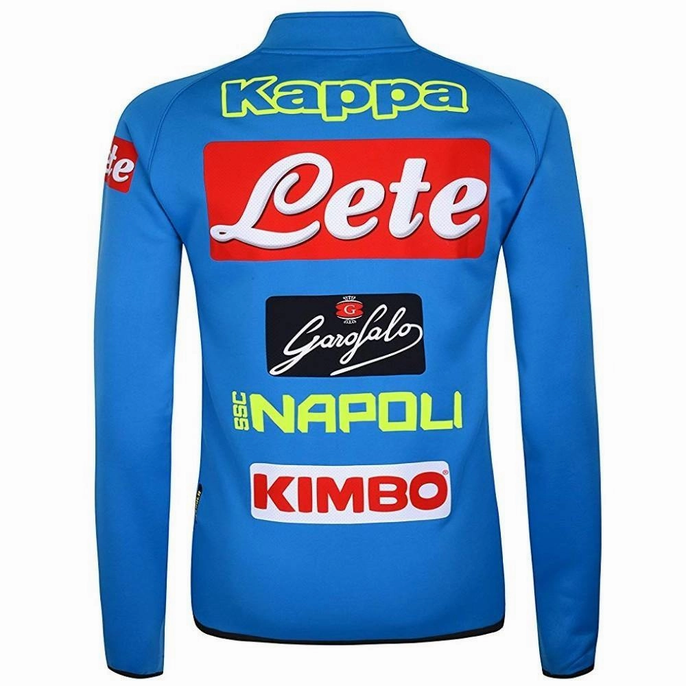 Makeup Gradient Density Layering Ssc Napoli Training Technical Soccer Tracksuit 2018/19 - Kappa
