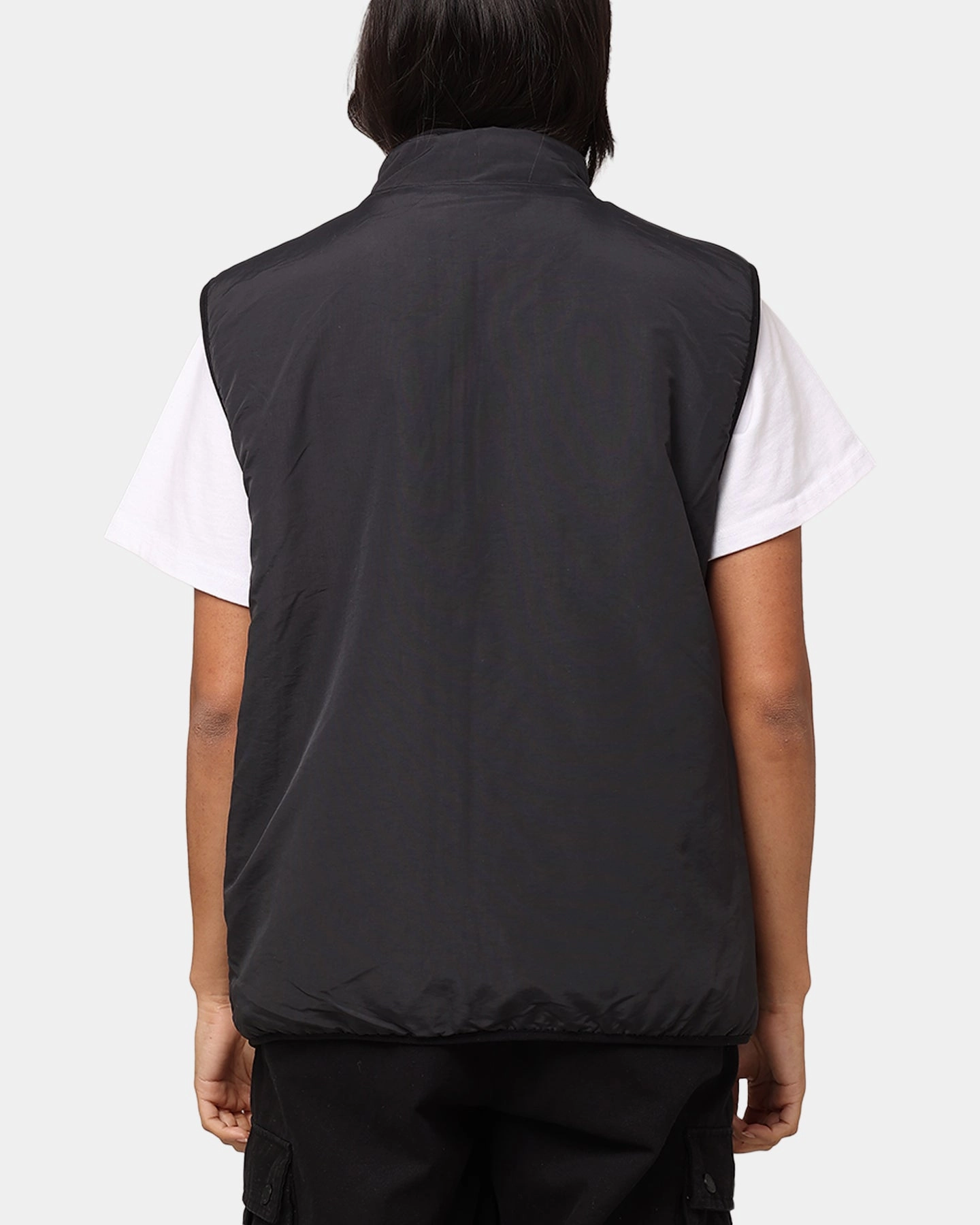 fireplace St??ssy 8 Ball Sherpa Reversible Vest Tan