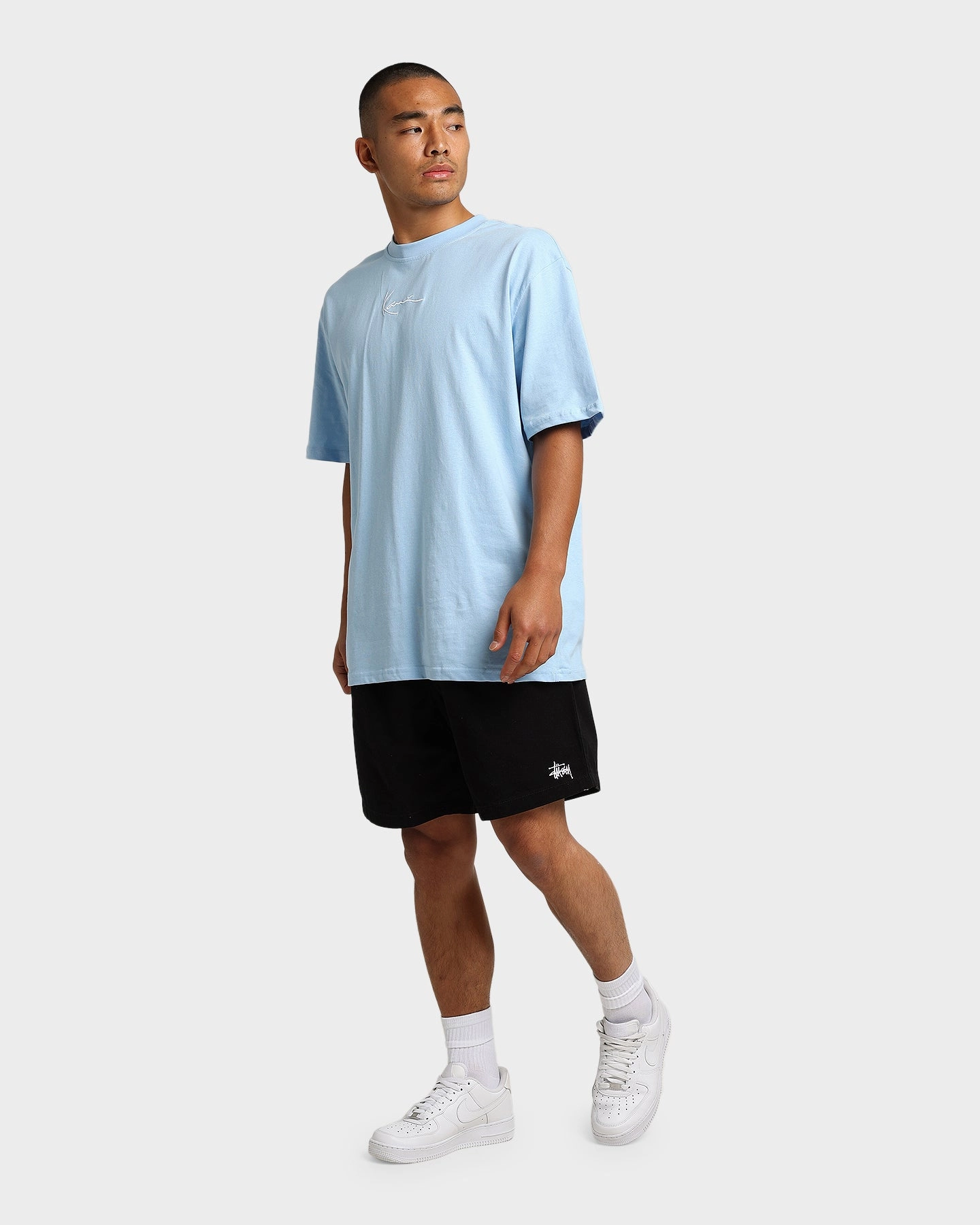 petite size cheering section St??ssy Brushed Beach Shorts Black