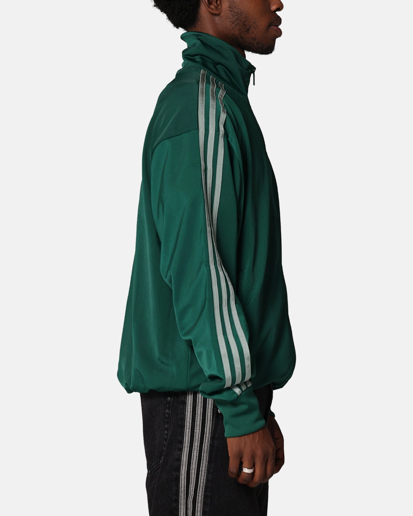 Adidas Firebird Track Jacket Green WaterproofSeams Quick Dry Tech