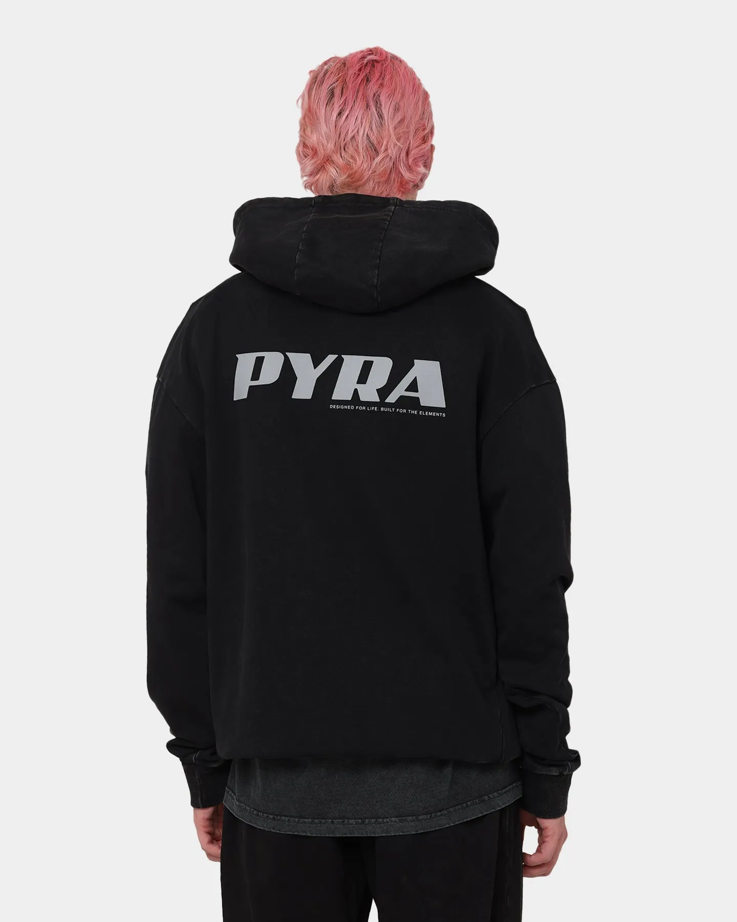PYRA Elevation Vintage Hoodie Vintage Black cruise trip Winter Coat
