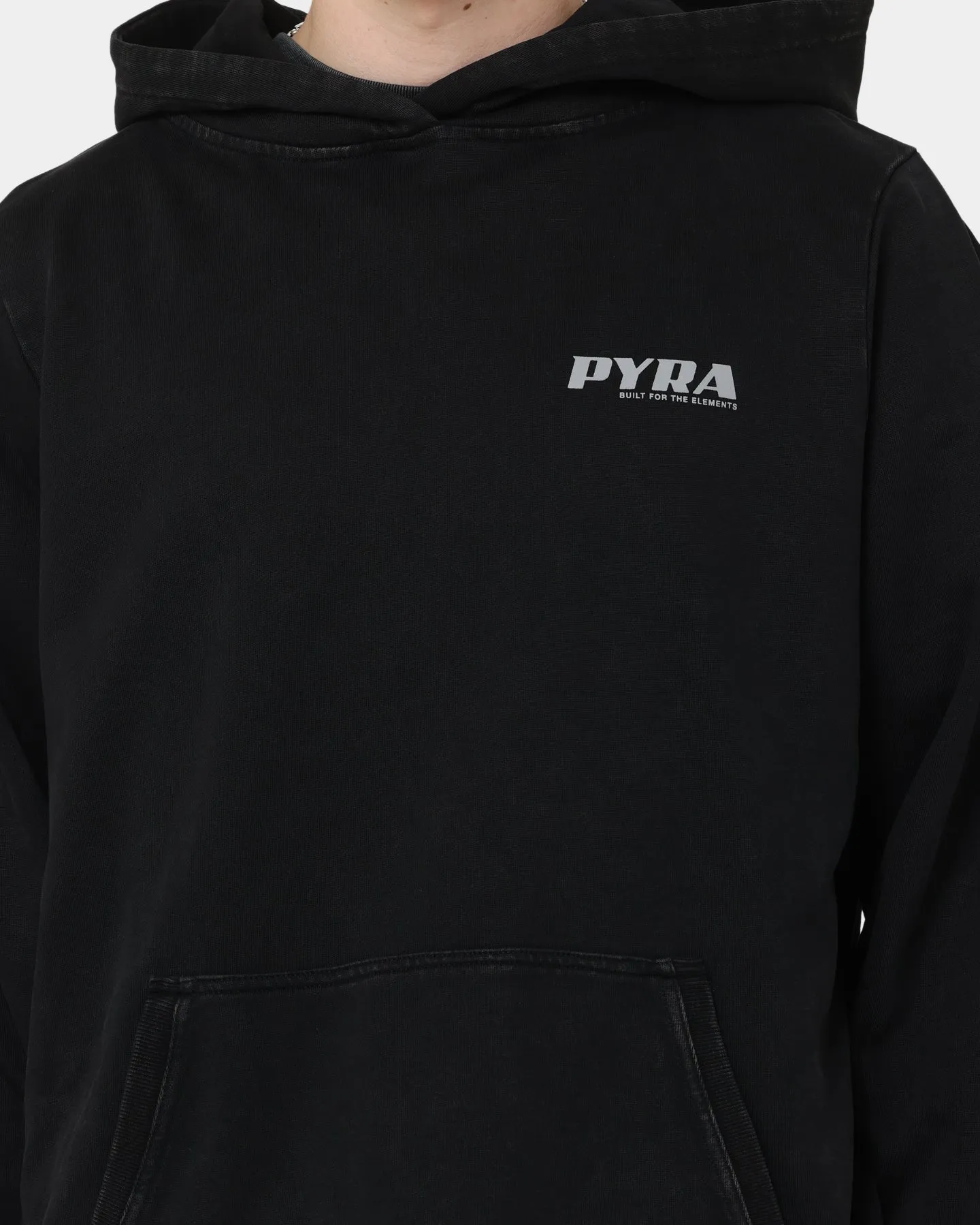 PYRA Elevation Vintage Hoodie Vintage Black Thermolite Insulation