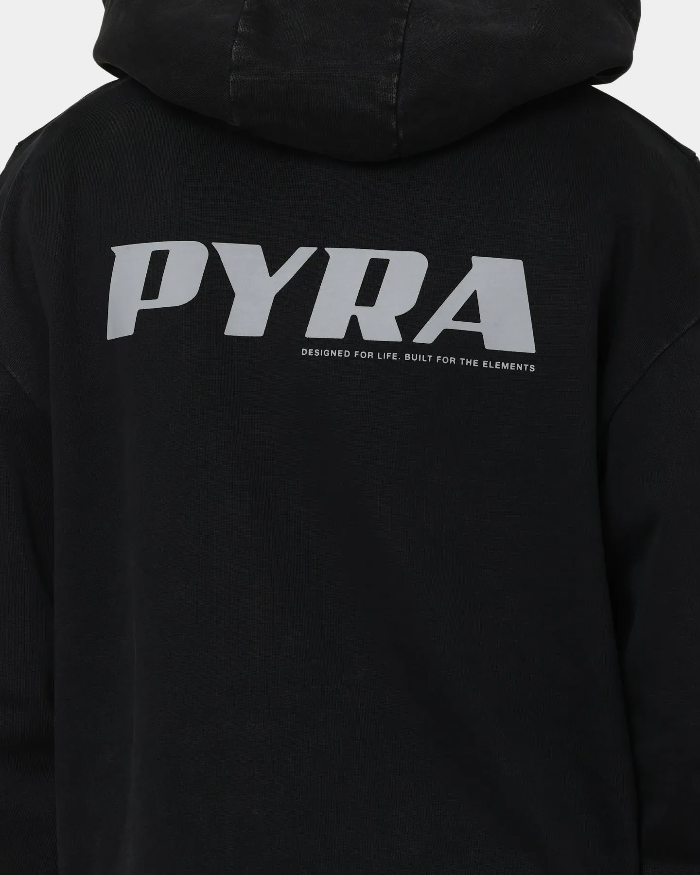 PYRA Elevation Vintage Hoodie Vintage Black Earrings Flexible Shield