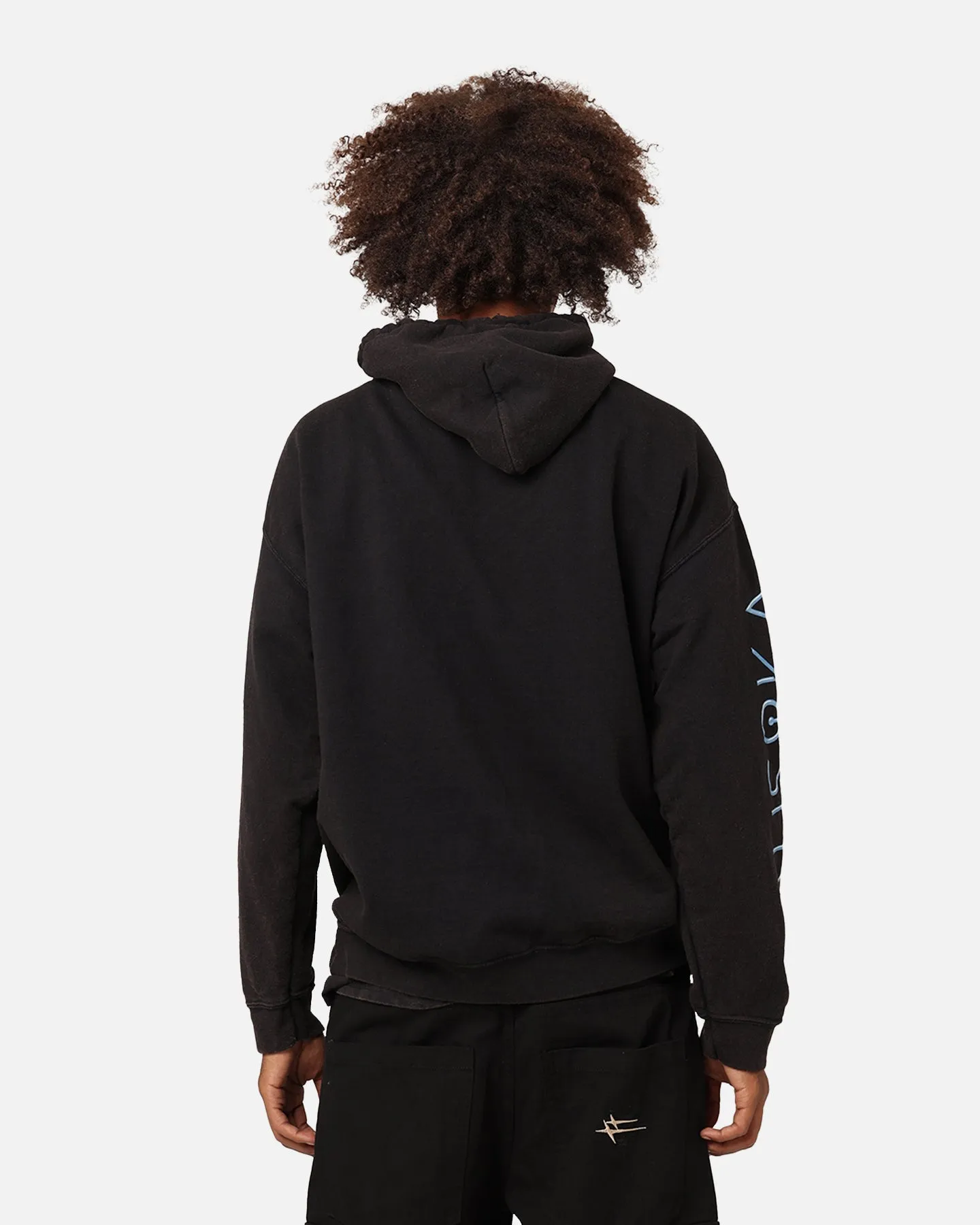 Benchmark YKK Zipper Star Wars Ahsoka Hoodie Black Wash