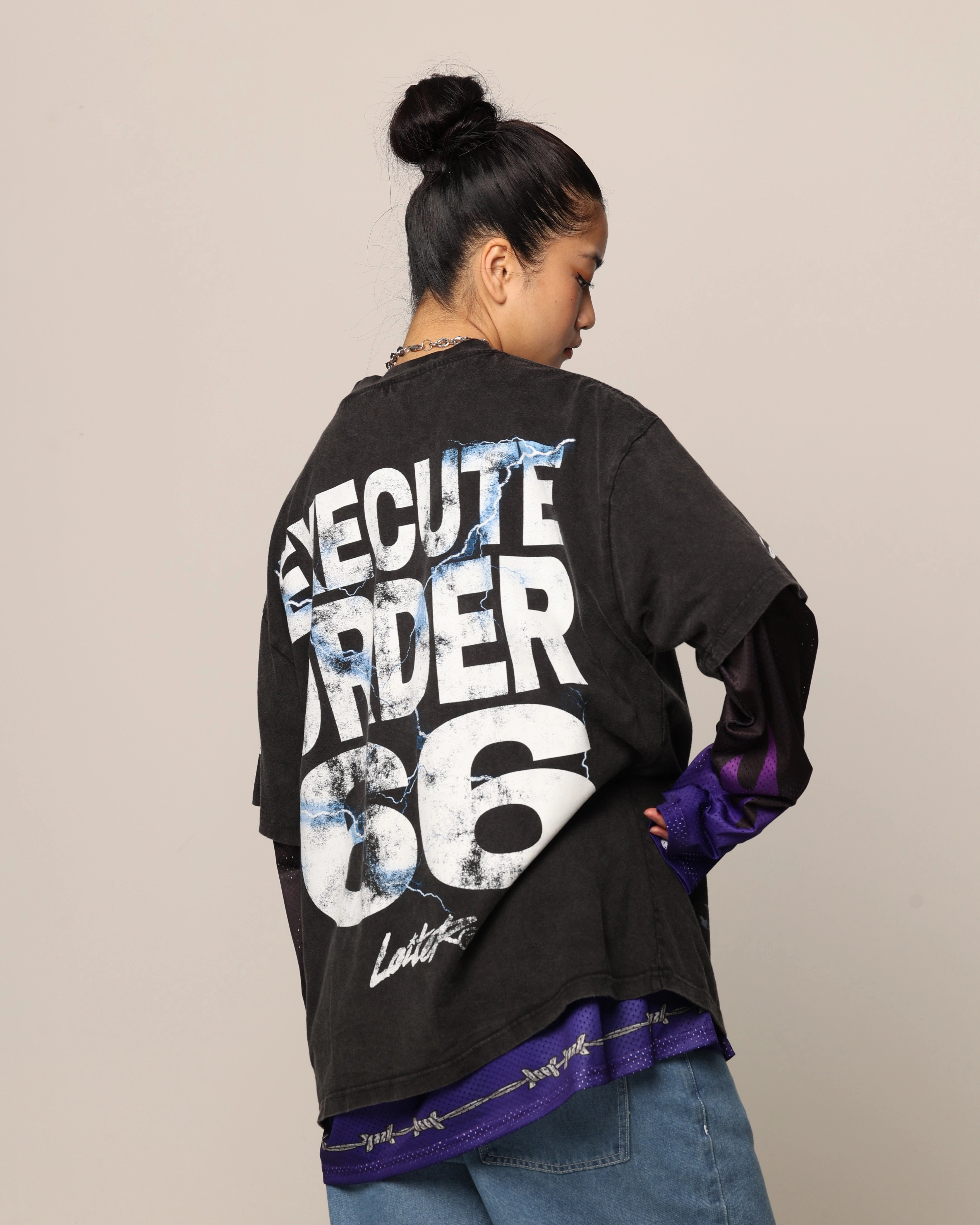 Star Wars Darth Sidious T-Shirt Vintage Black Fit For All