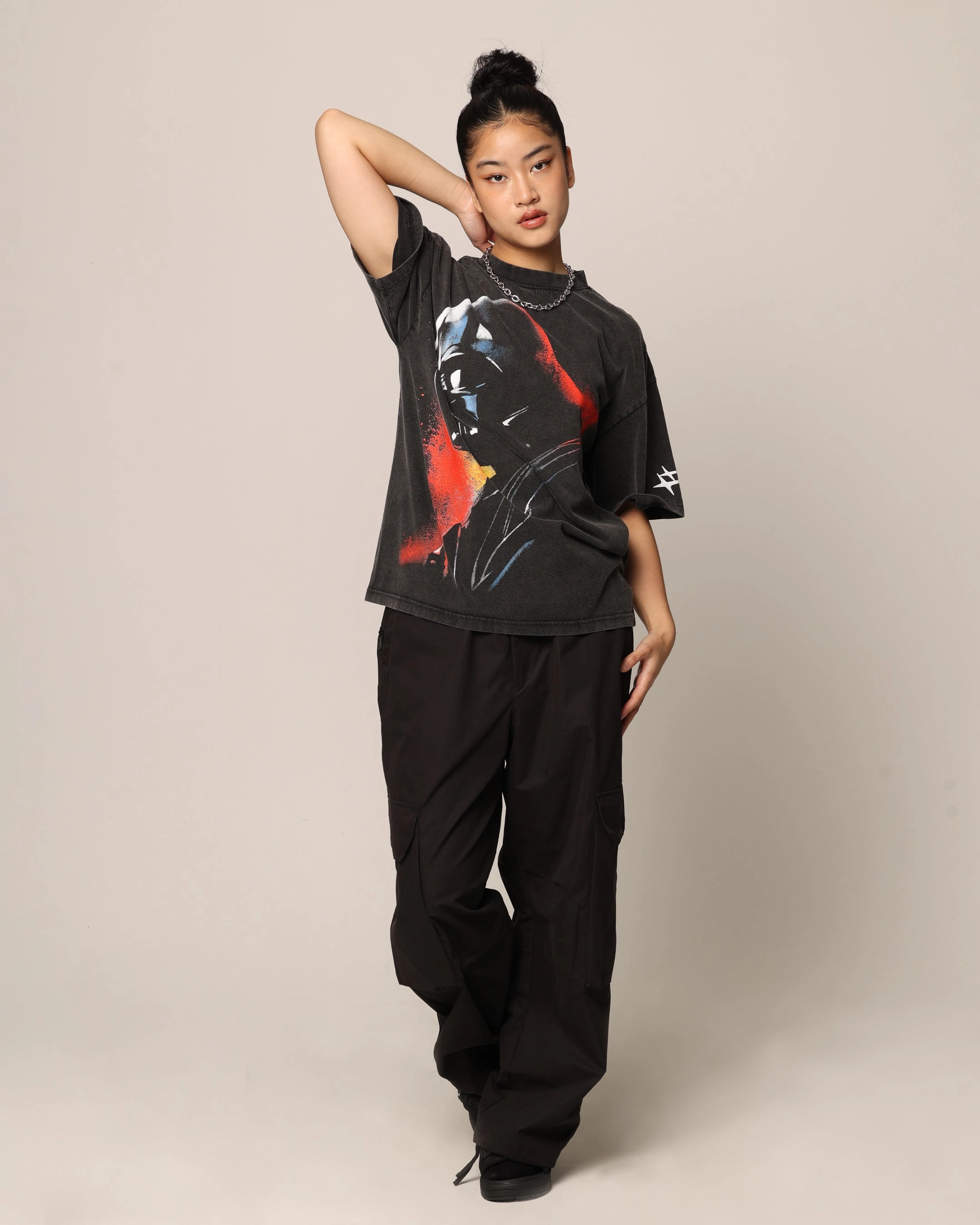 Star Wars Darth Vader T-Shirt Charcoal college