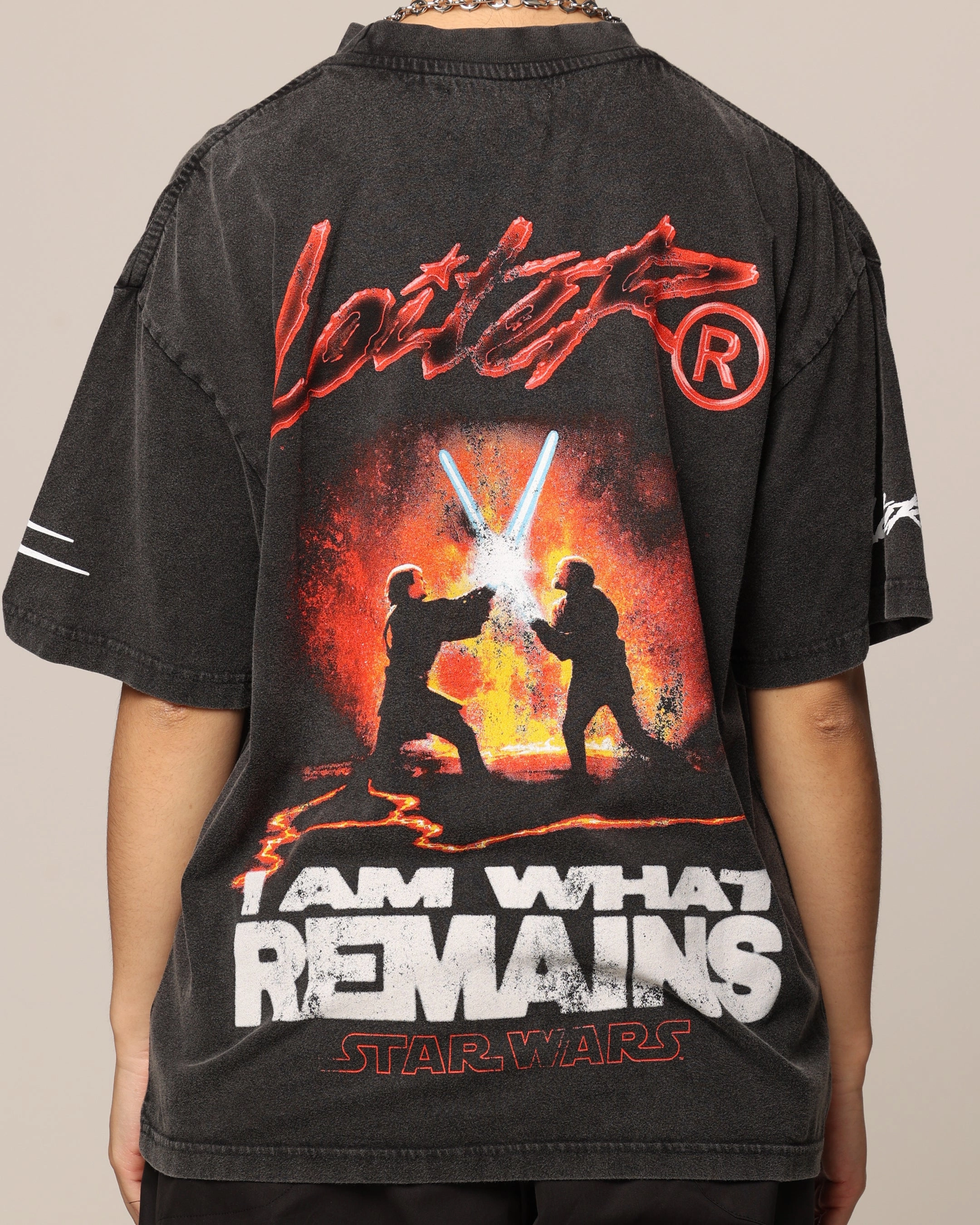 Star Wars Darth Vader T-Shirt Charcoal Abstract print Halloween