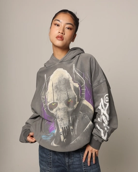 Active Essentials cyber monday Star Wars General Grievous Hoodie Charcoal