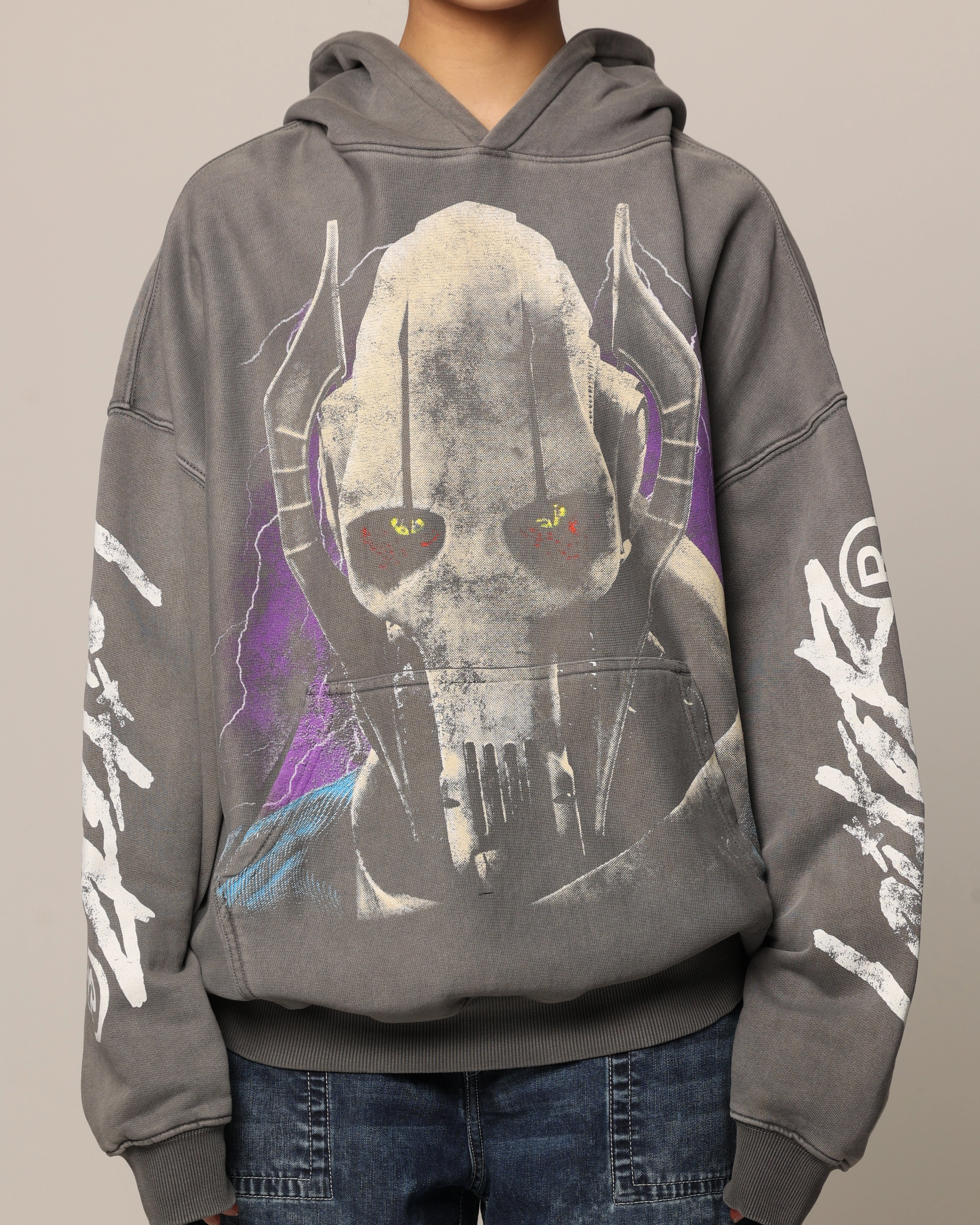 Active Fashion Star Wars General Grievous Hoodie Charcoal