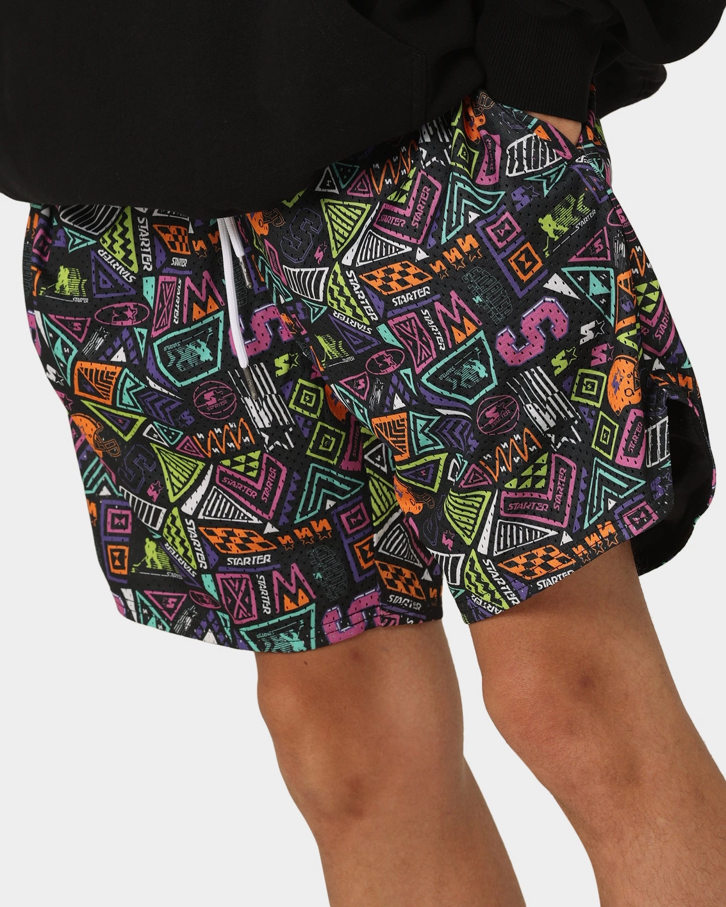 agriculture industry Starter Retro Mesh Shorts Multi-Coloured