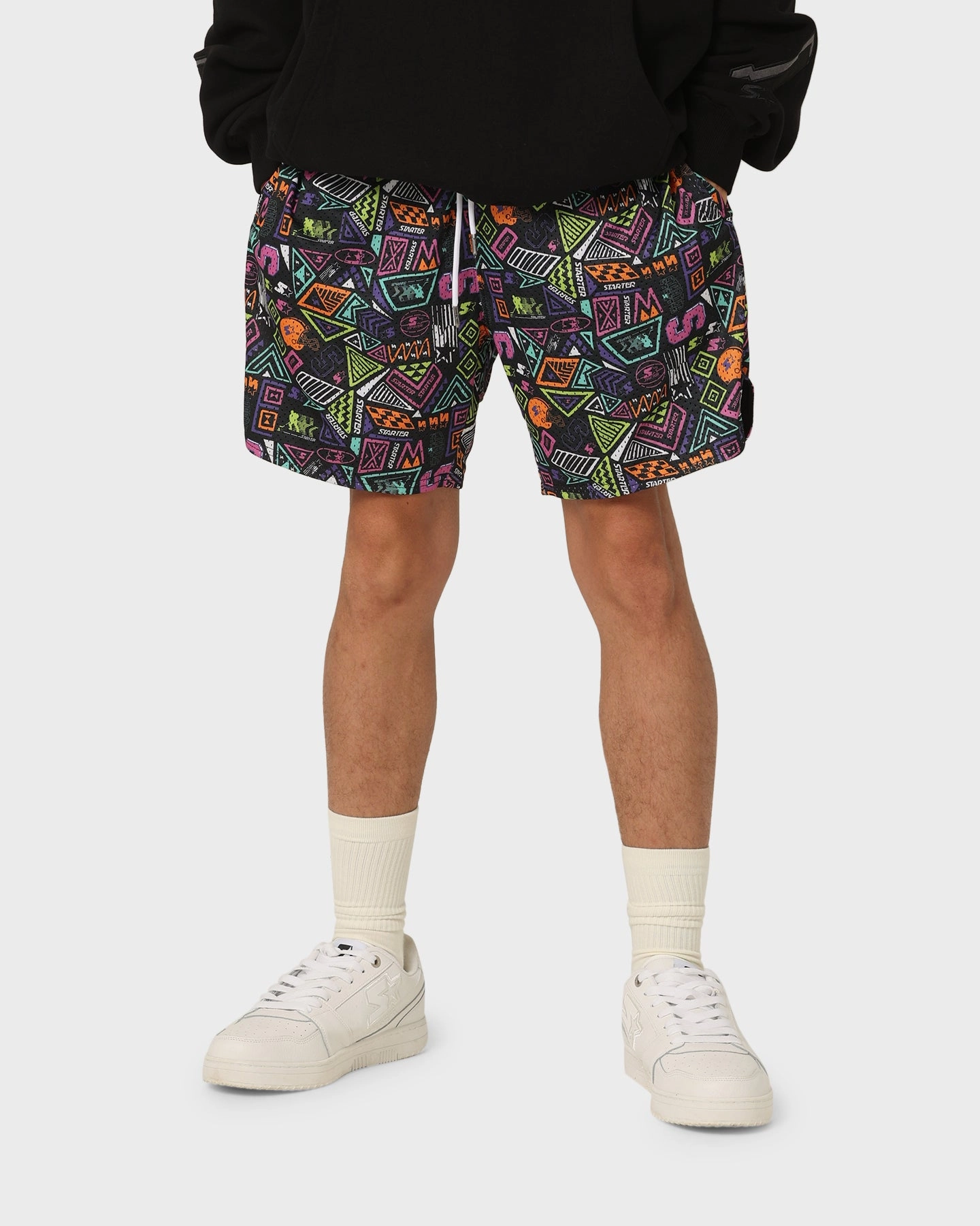 Move Friendly Starter Retro Mesh Shorts Multi-Coloured