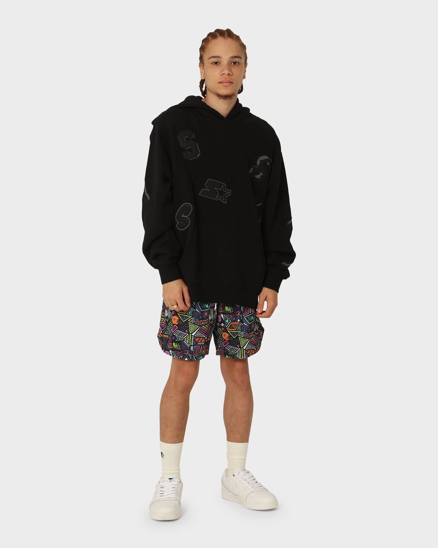 Walk Easy Starter Retro Mesh Shorts Multi-Coloured