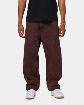 Functional Wear X-Large Bull Denim 91 Pant Burgundy