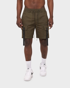 Dual Zone Ventilation EN ES Minister Utility Cargo Shorts Khaki