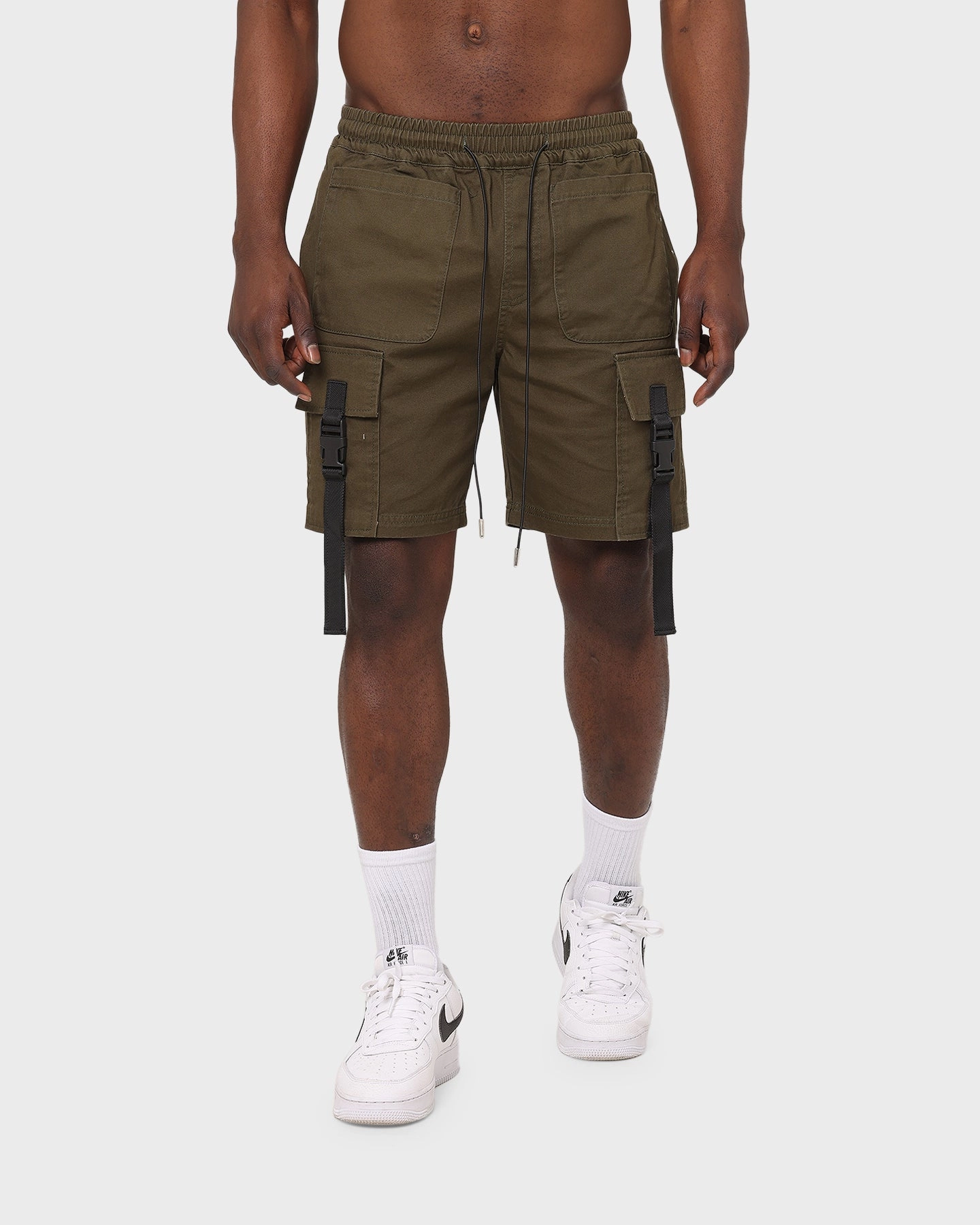 Dual Zone Ventilation EN ES Minister Utility Cargo Shorts Khaki