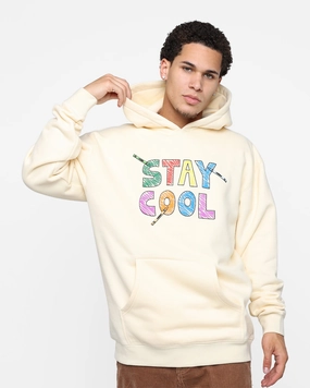 Breathable Lining STAYCOOLNYC Crayon Hoodie Cream