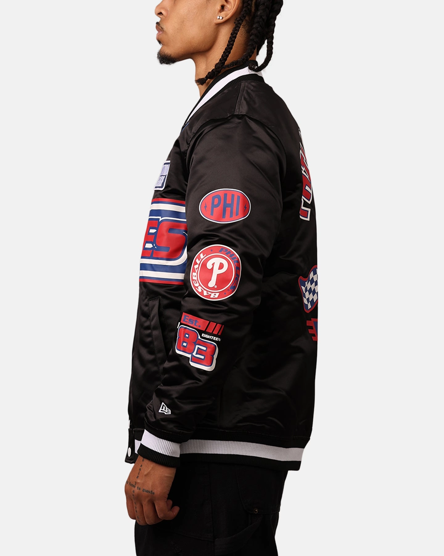 New Era Philadelphia Phillies 2024 Rally Drive Jacket Black/White Occasion