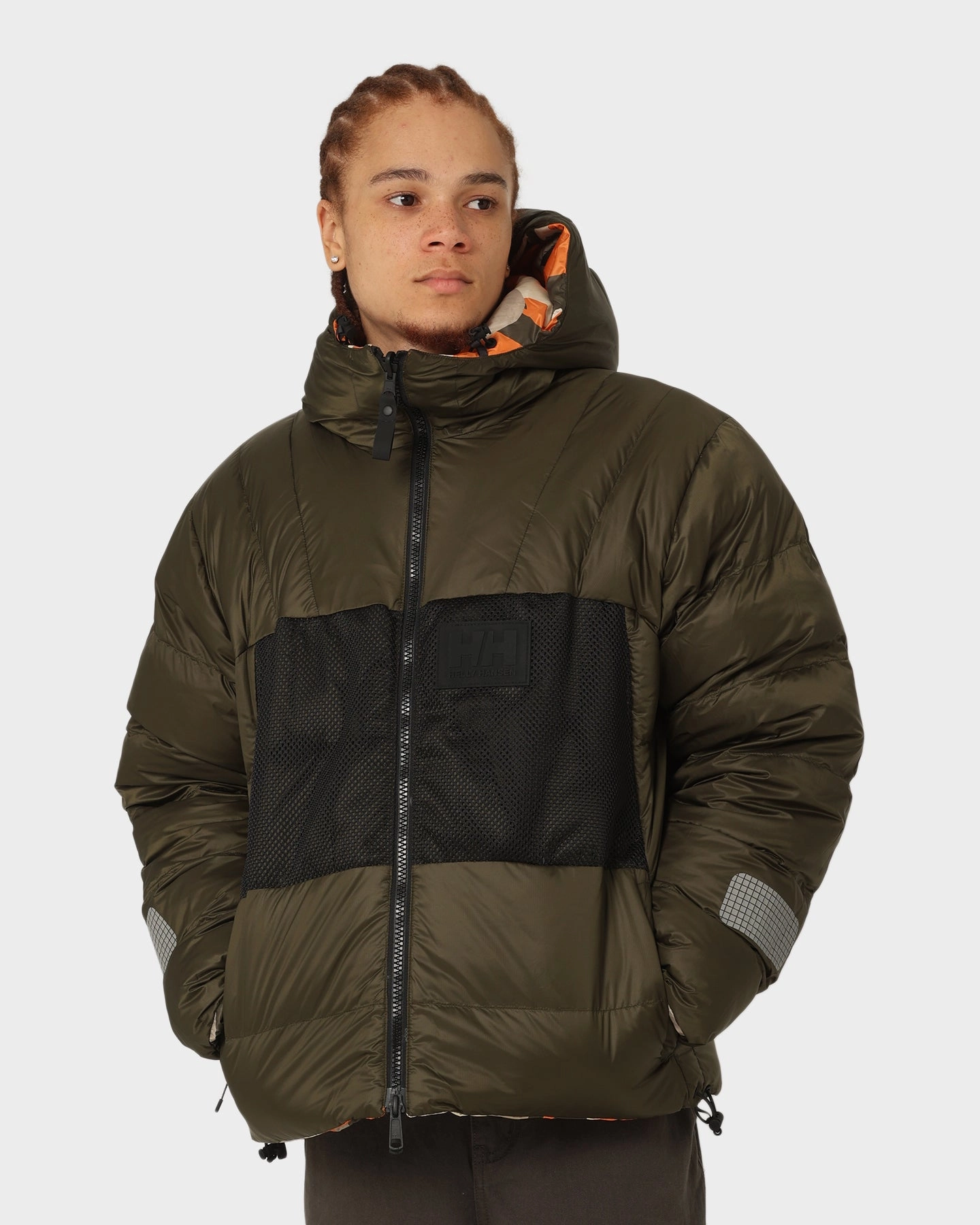 Helly Hansen HH Arc Reversible Jacket Burnt Orange Heavy Duty graduation party