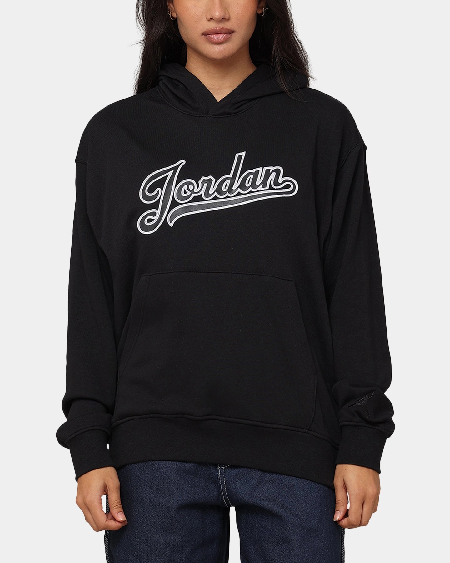 popular in Asia Jordan Flight MVP Fleece Pullover Hoodie Black
