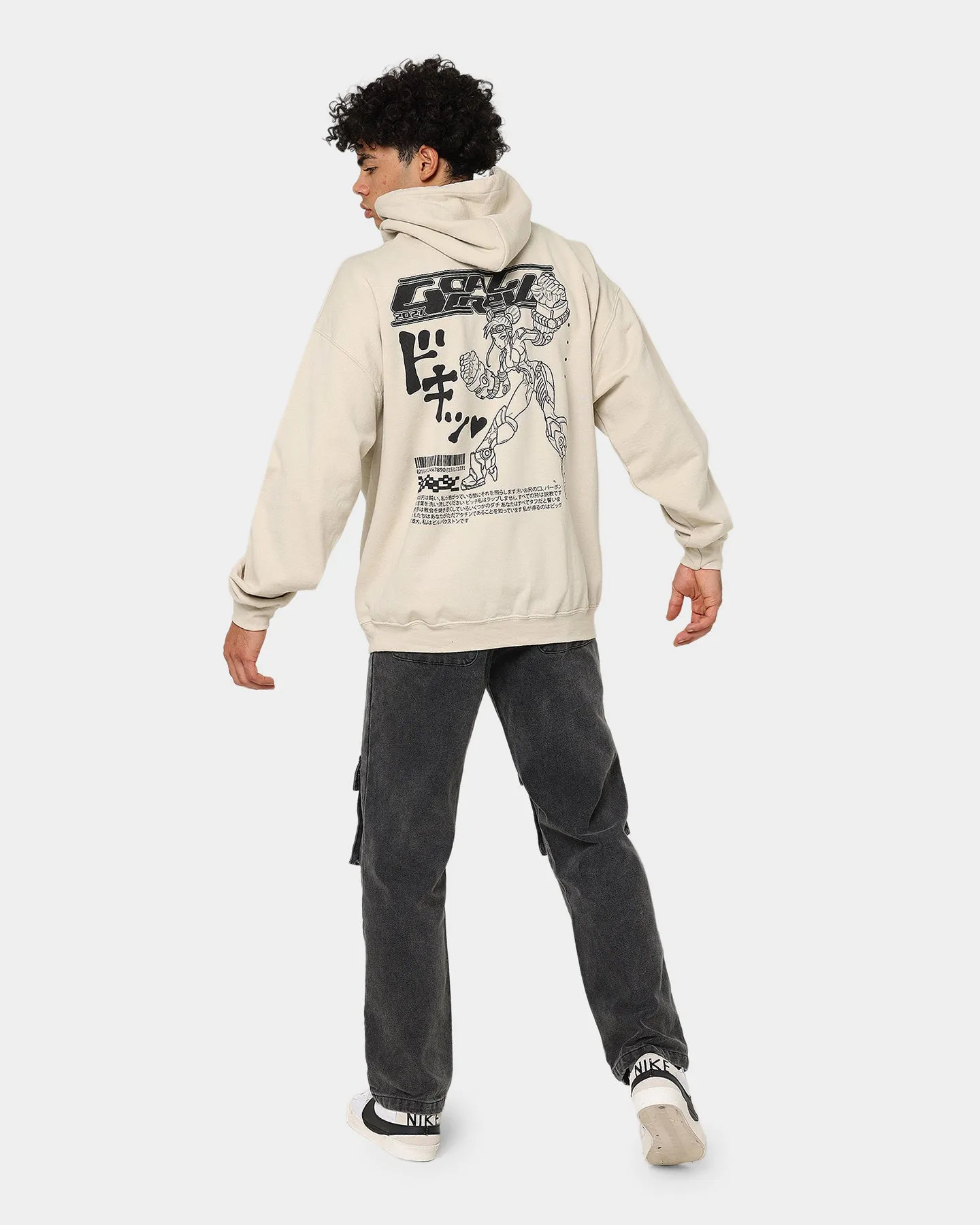 Motion Friendly snowy Goat Crew Kyoto Hoodie Sand