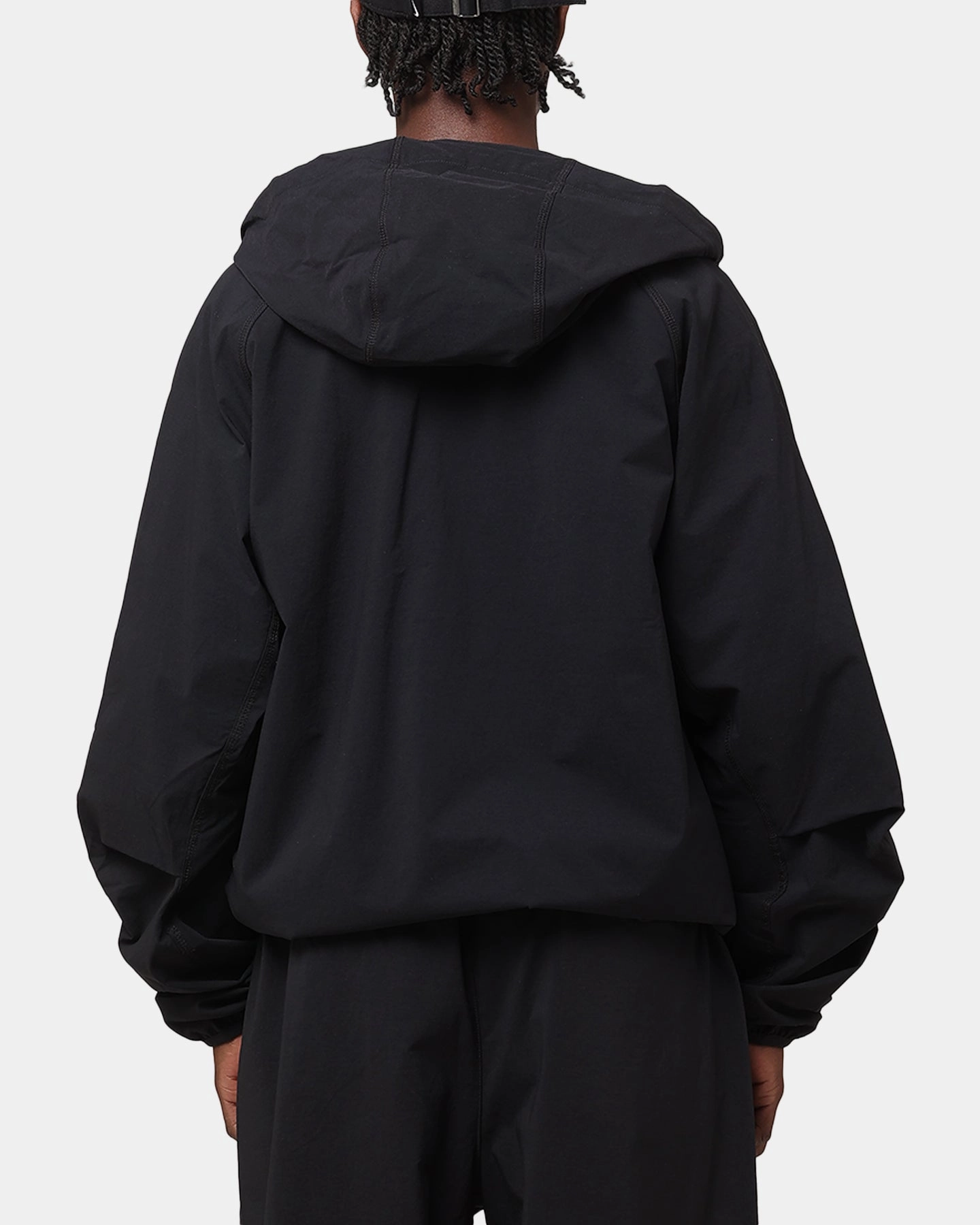 Adjustable Hem System Nike Tech Woven Full Zip Jacket Back/Black/Black