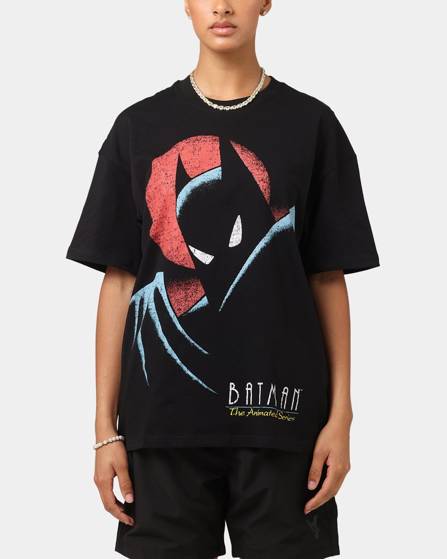 American Thrift X DC 1993 Batman Vintage T-Shirt Black Comfy Comfort