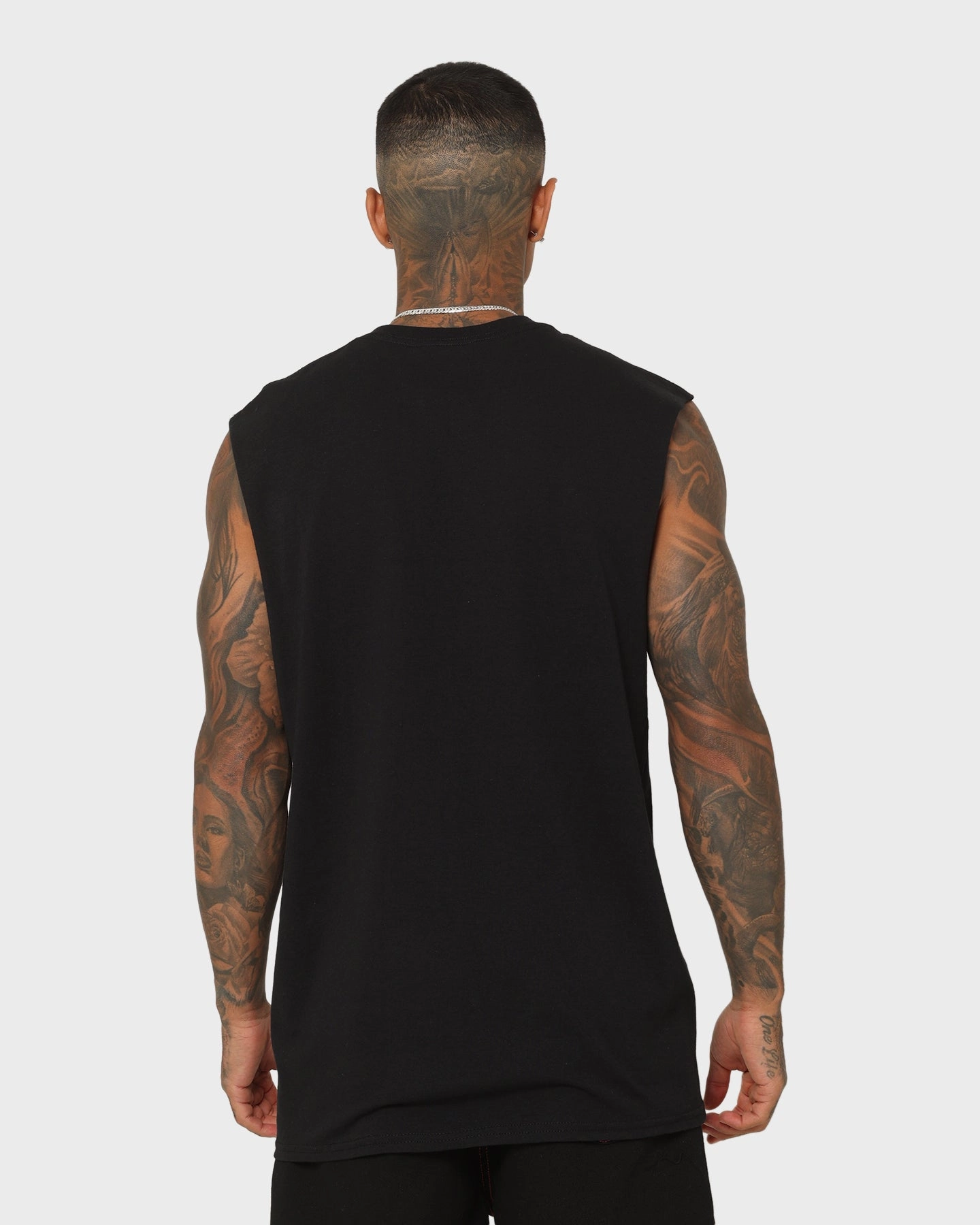 Breathable Layer Goat Crew Star Muscle T-Shirt Black