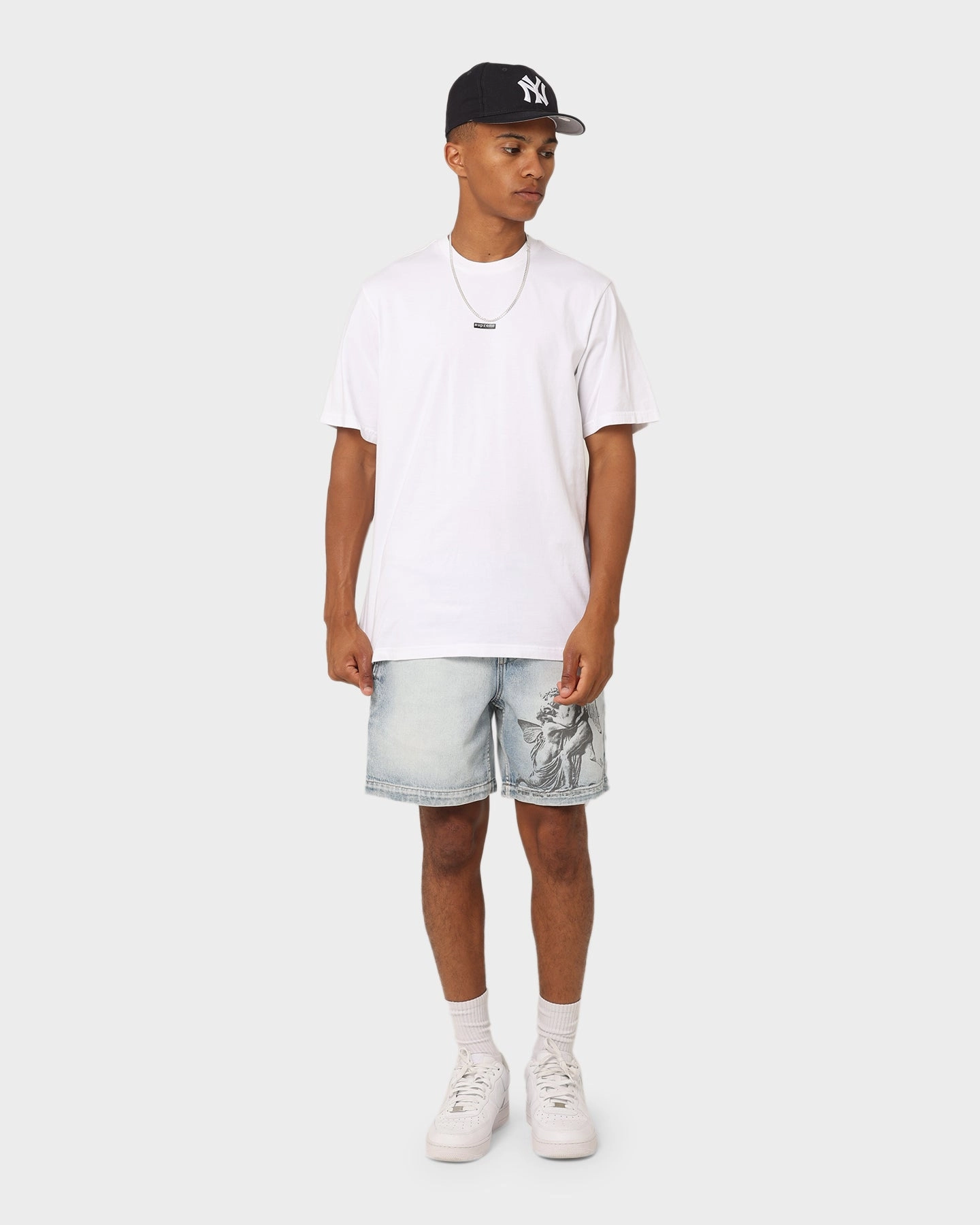 Ksubi Walk Short Lovesik Blue Reflective Trim Detail Sporty Edge