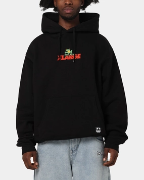 X-Large Frog Hoodie Pigment Black Student Life