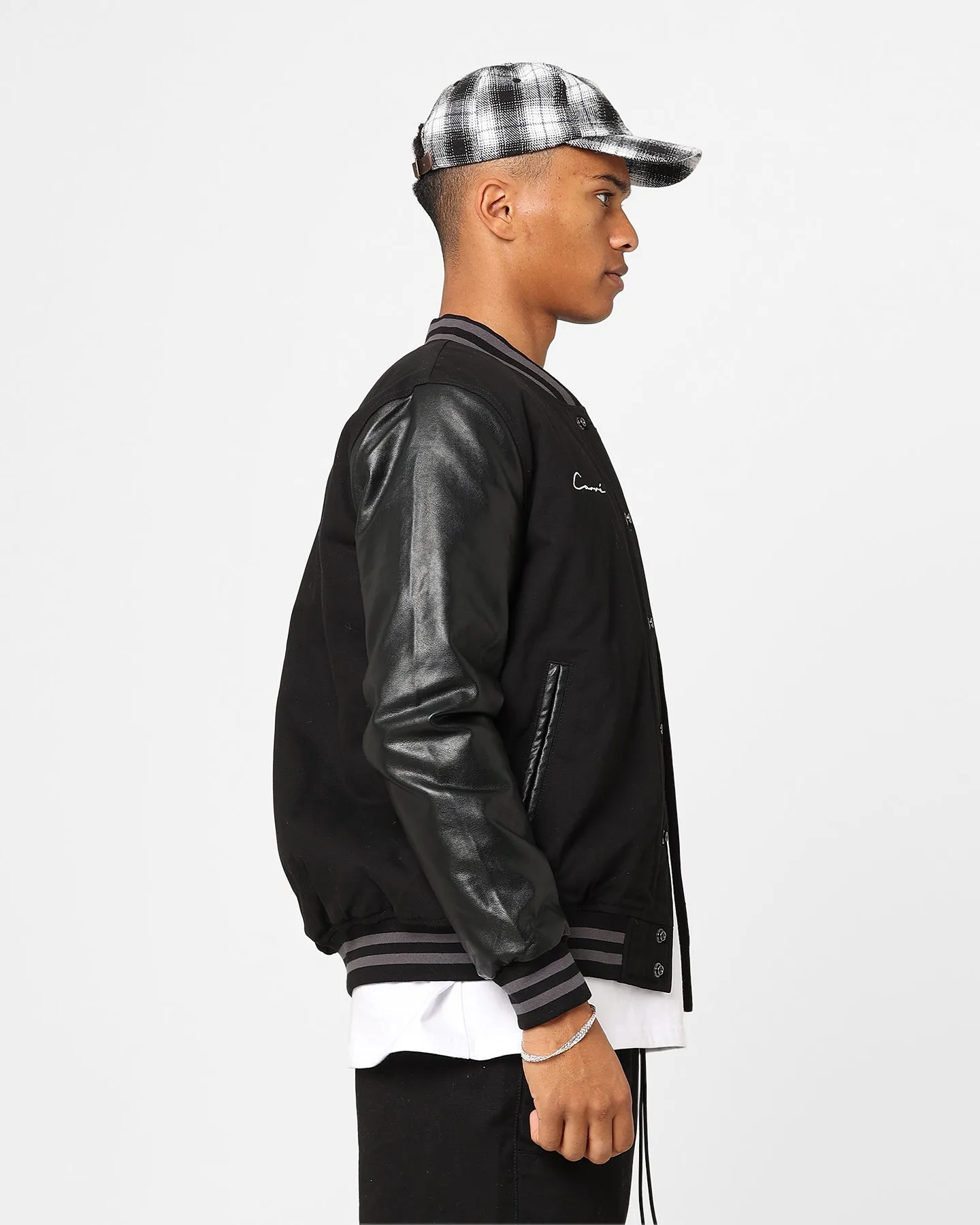coordinating piece Carre MVP Varsity Jacket Black/White