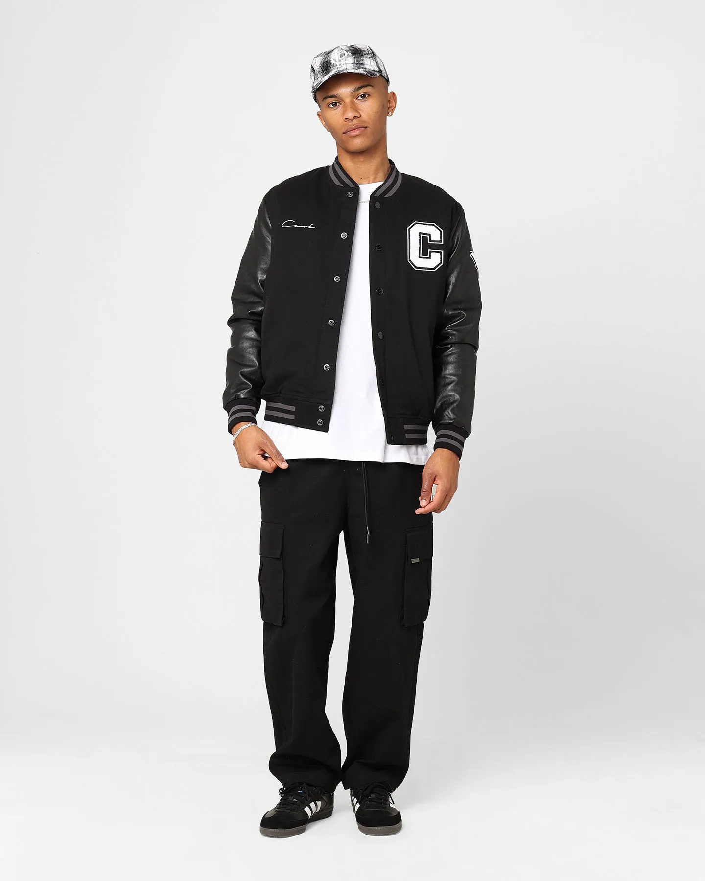 sailors Carre MVP Varsity Jacket Black/White