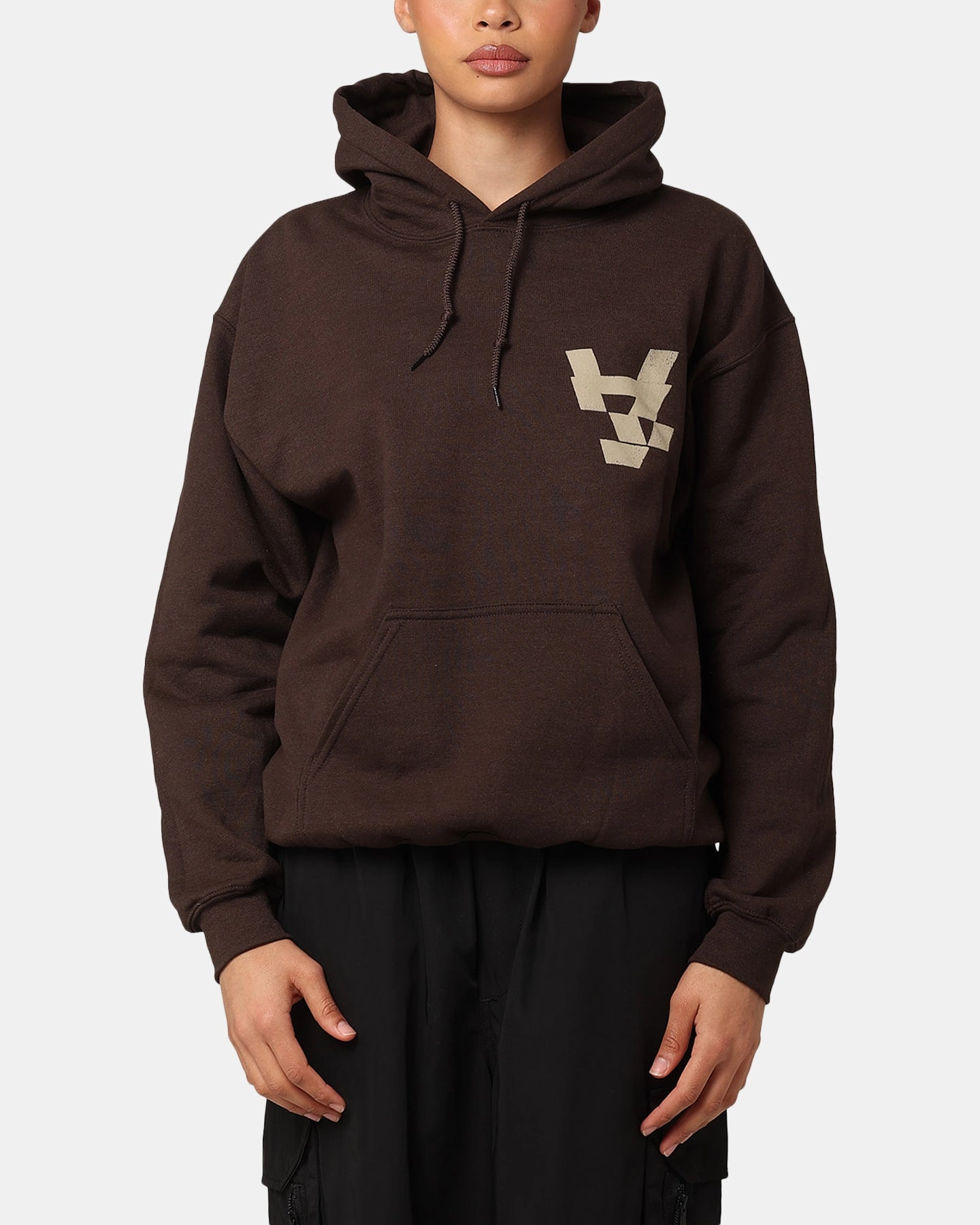 musicians The Anti Order Smash Repair Hoodie Chocolate Brown