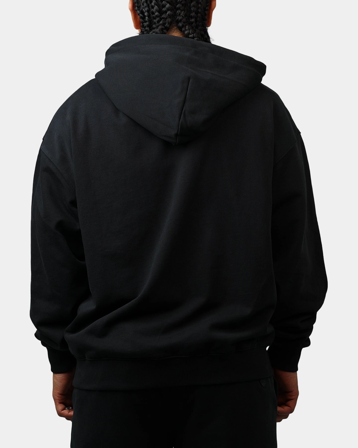 Avirex Gold Hoodie Black/Gold Solid-color WeightDispersing Padding