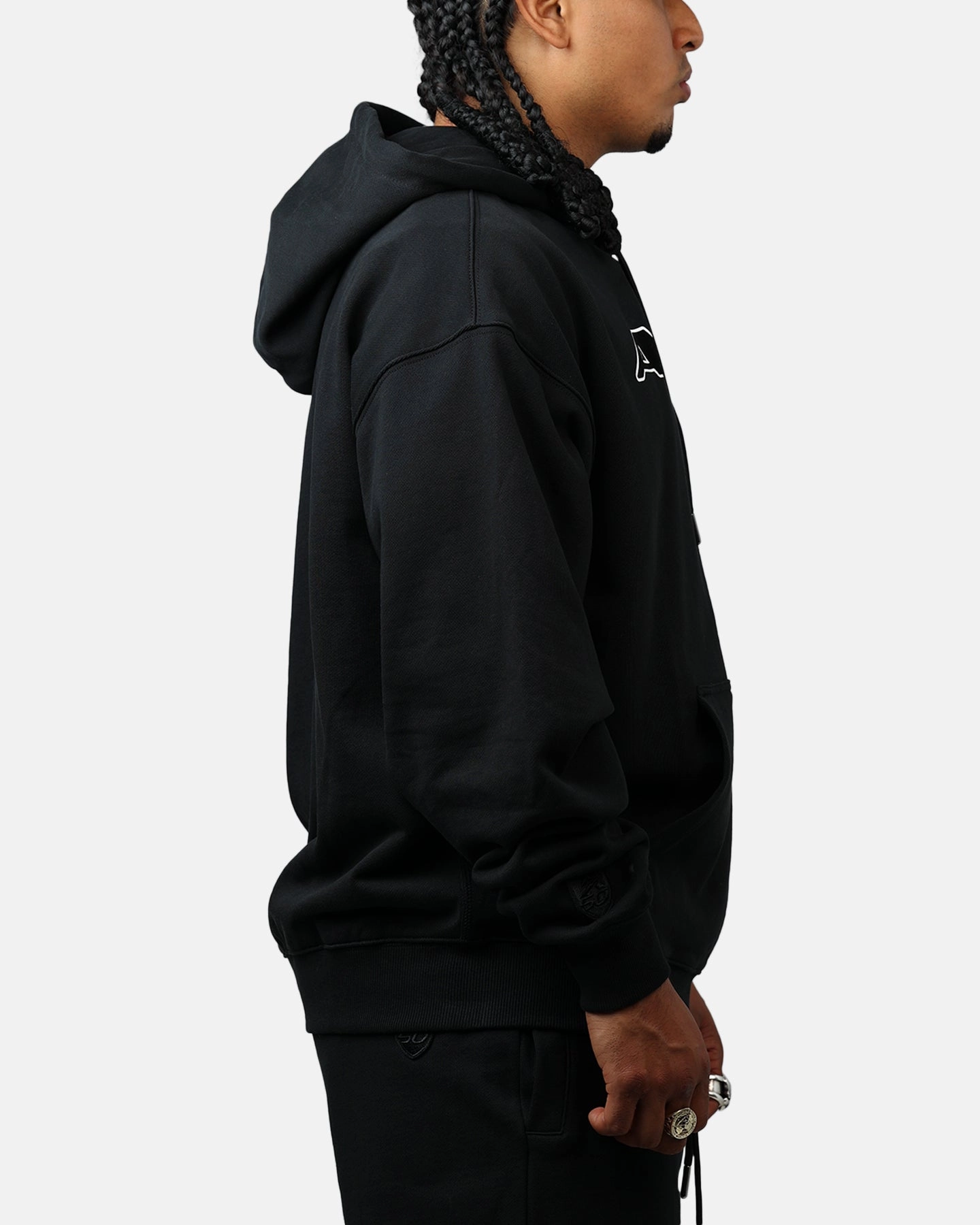 Durable Quality Avirex Gold Hoodie Black/Gold
