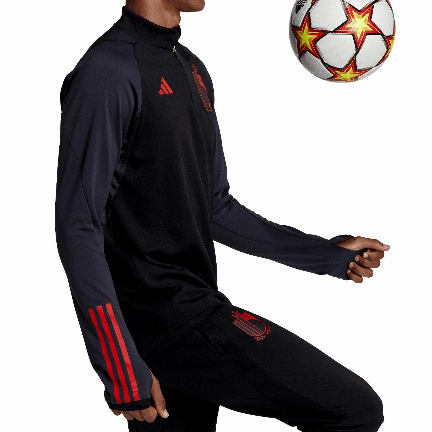 Kids' wear Camouflage Print Belgium training technical Soccer tracksuit 2022/23 - Adidas