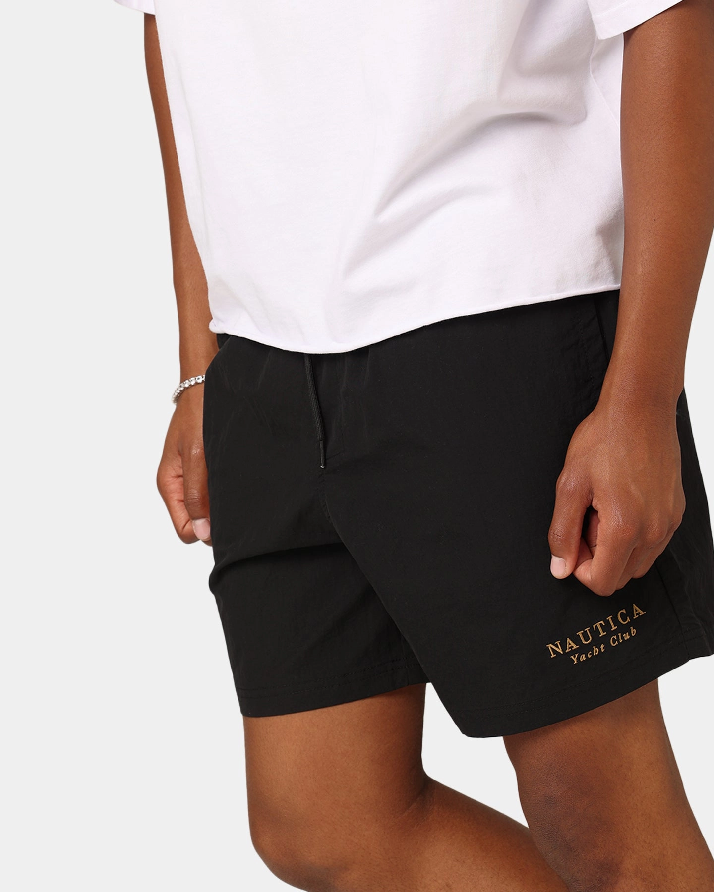 sweater Nautica Sadler Swim Shorts Black/Gold