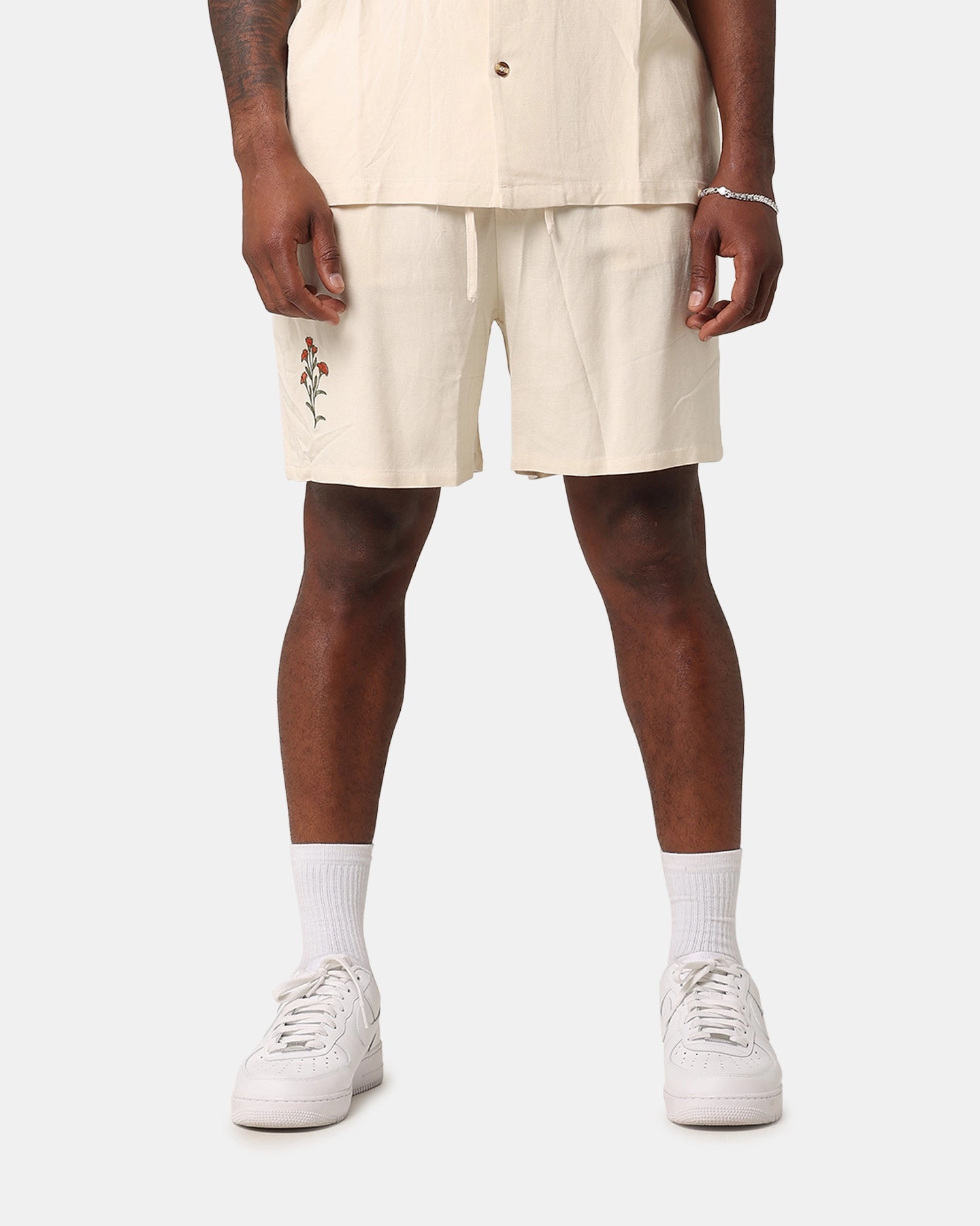 XXIII Serene Linen Shorts Off White Value for Money