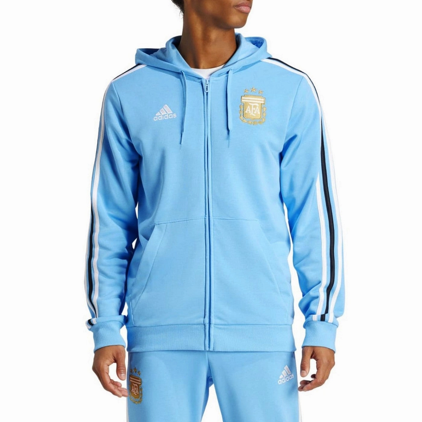 HighImpact Support System Argentina Casual 3S hooded presentation tracksuit 2024/25 - Adidas