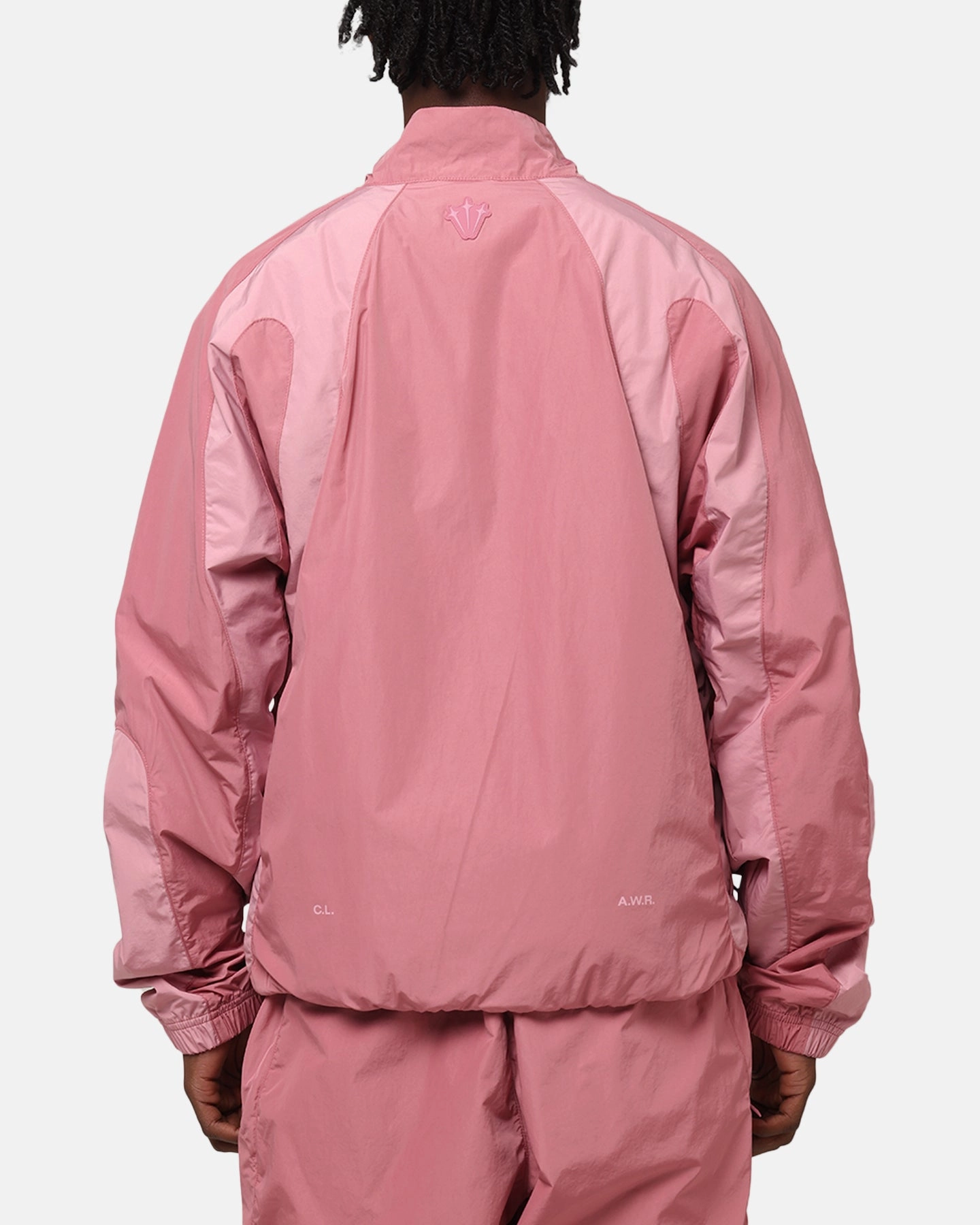 Nike Nocta Northstar Nylon Track Jacket Desert Berry full-zip Packable design