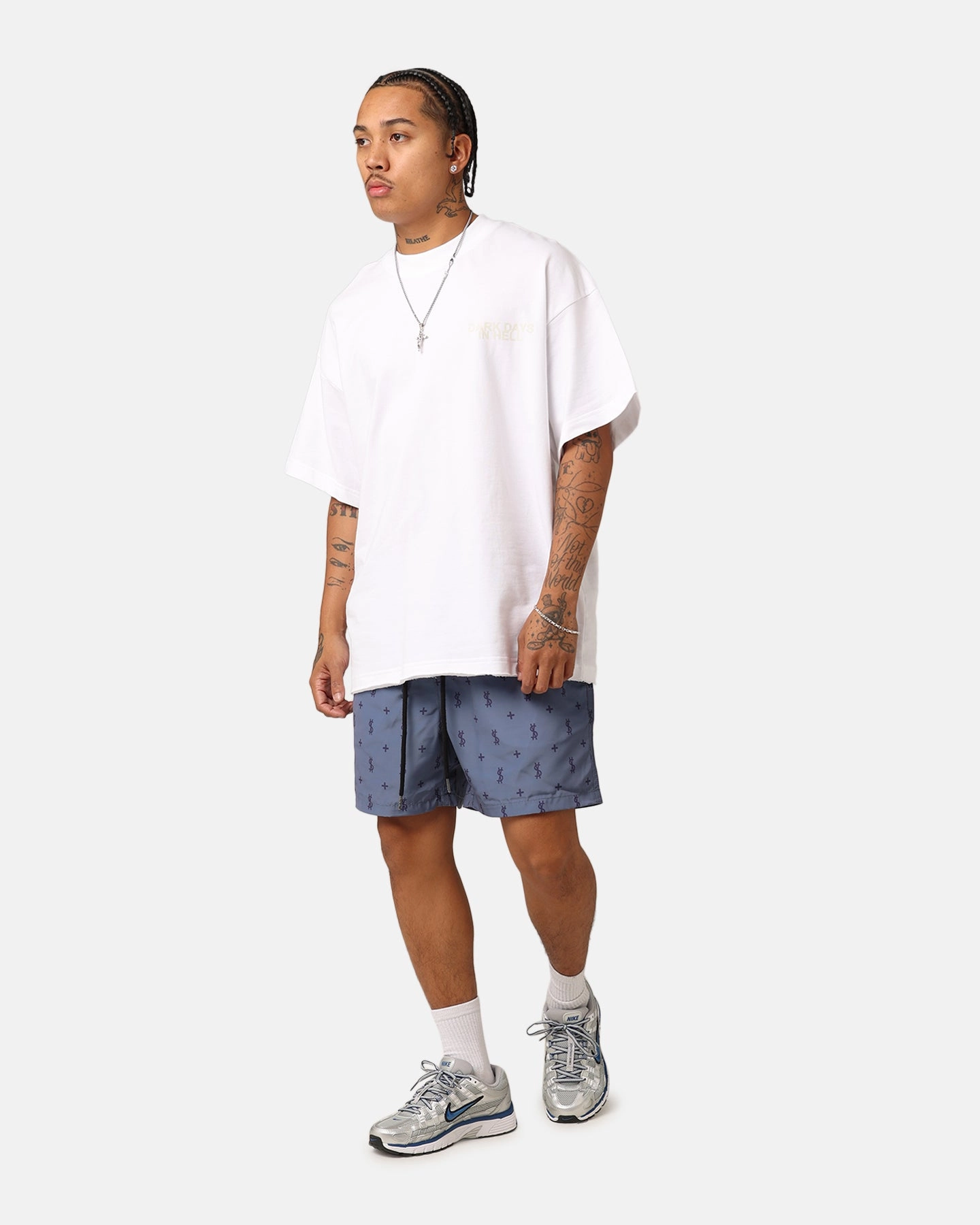 Ksubi Allstar Board Shorts Blue ski wear