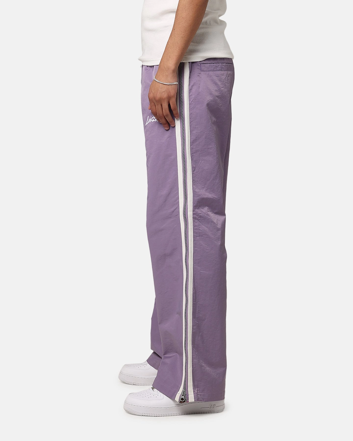 Loiter Hunter Track Pant Purple Tailored Fit Comfort Wearable