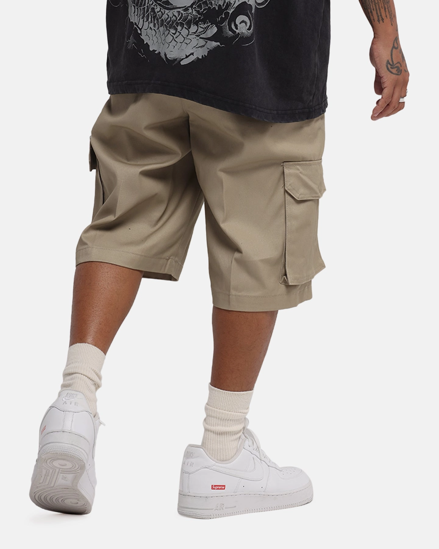 RollUpFasten Dickies 131 Slim Straight Cargo Shorts Khaki