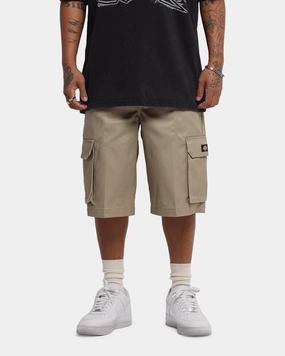 WaterResistantFinish Moisture Controlled Lining Dickies 131 Slim Straight Cargo Shorts Khaki