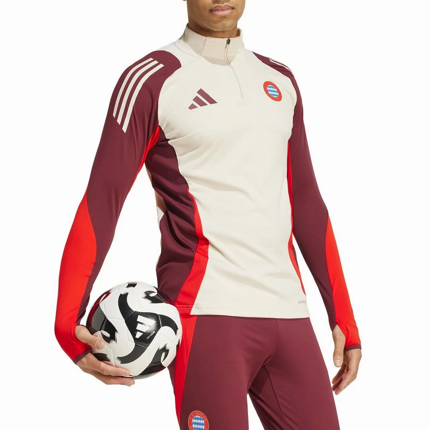 Dynamic Tension Control Bayern Munich UCL training technical tracksuit 2024/25 - Adidas